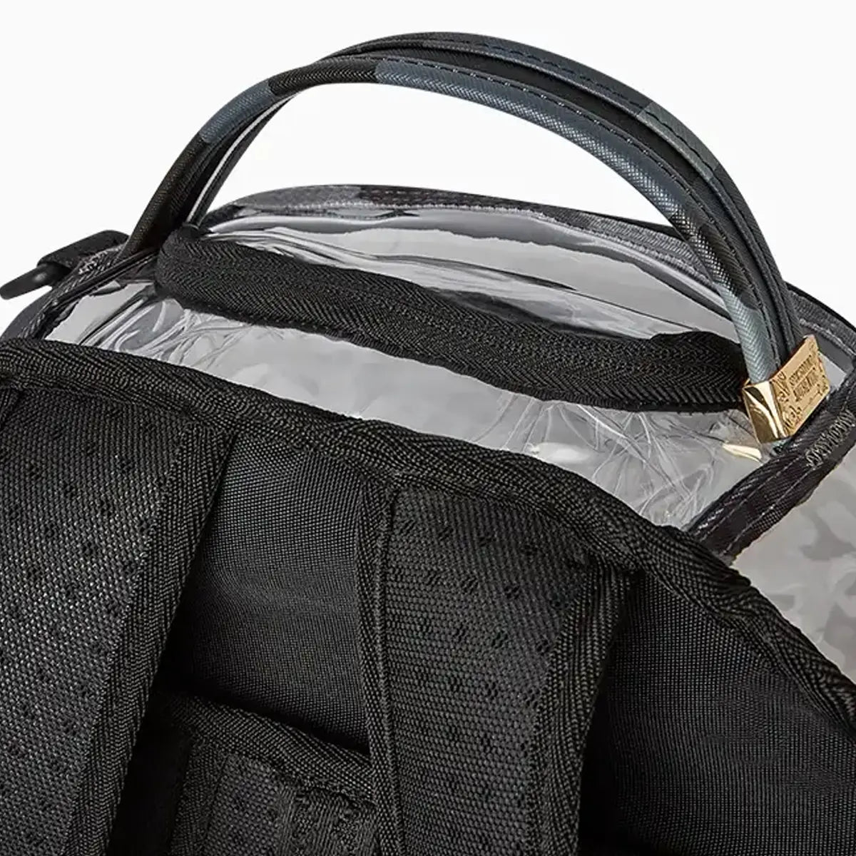 Clear As Night Clear DLX Backpack - Stylish Transparent Backpack for School, Travel & Concerts | Waterproof & Durable See-Through Design
