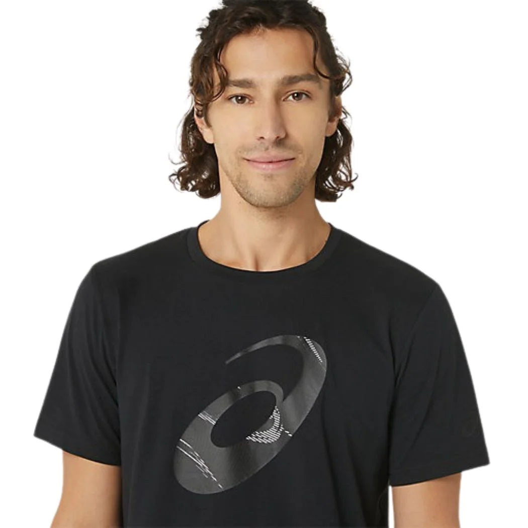 ASICS Seasonal Graphic Men's T-Shirt - Comfortable Cotton Casual Tee for Running, Gym & Everyday Wear