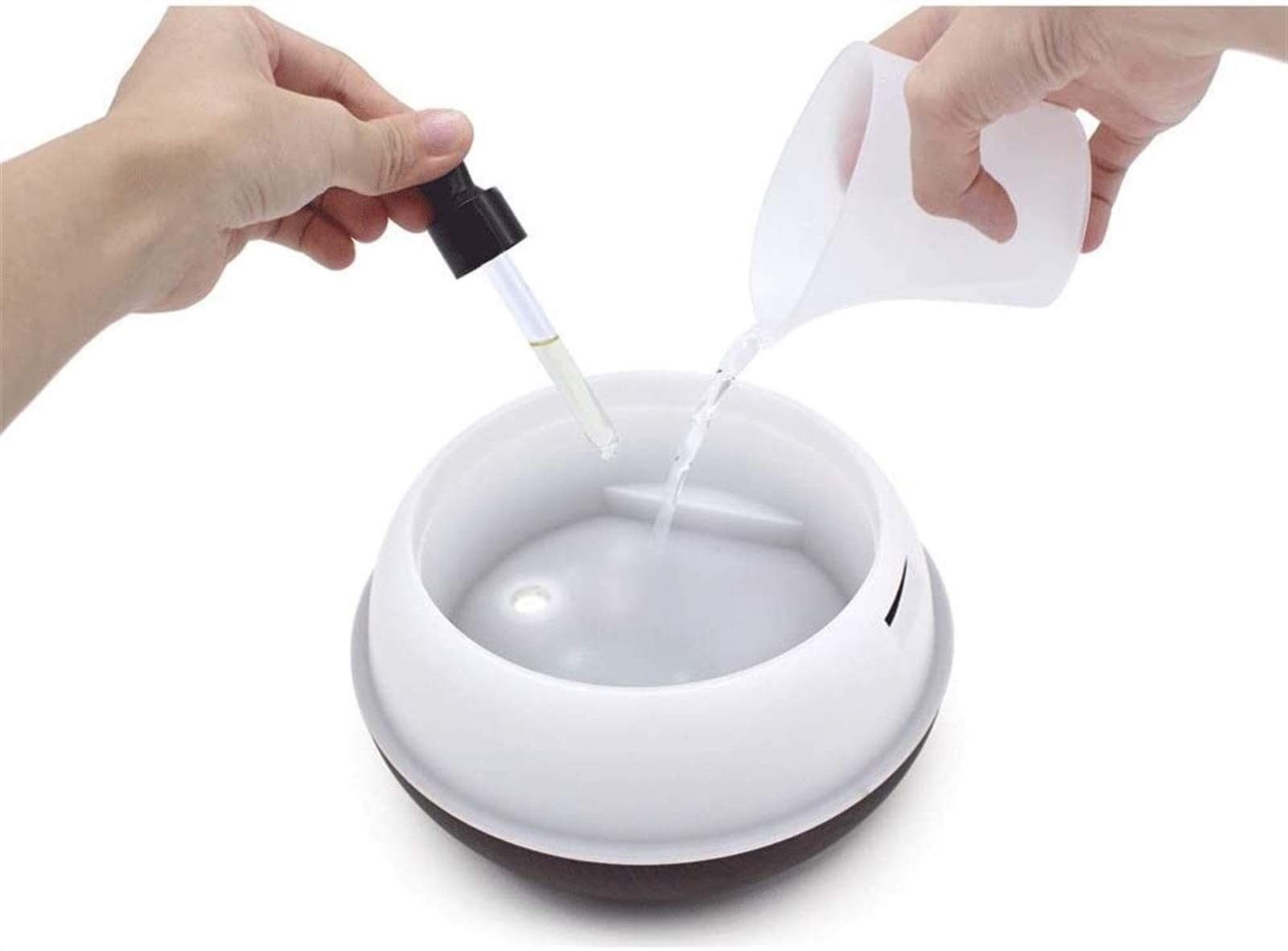 400ml Aromatherapy Essential Oil Diffuser - 7 Color LED Lights & 3 Timer Settings, Cool Mist Humidifier for Home, Office, Spa, Nursery, Kids Room | Perfect for Relaxation, Sleep Aid & Air Freshening