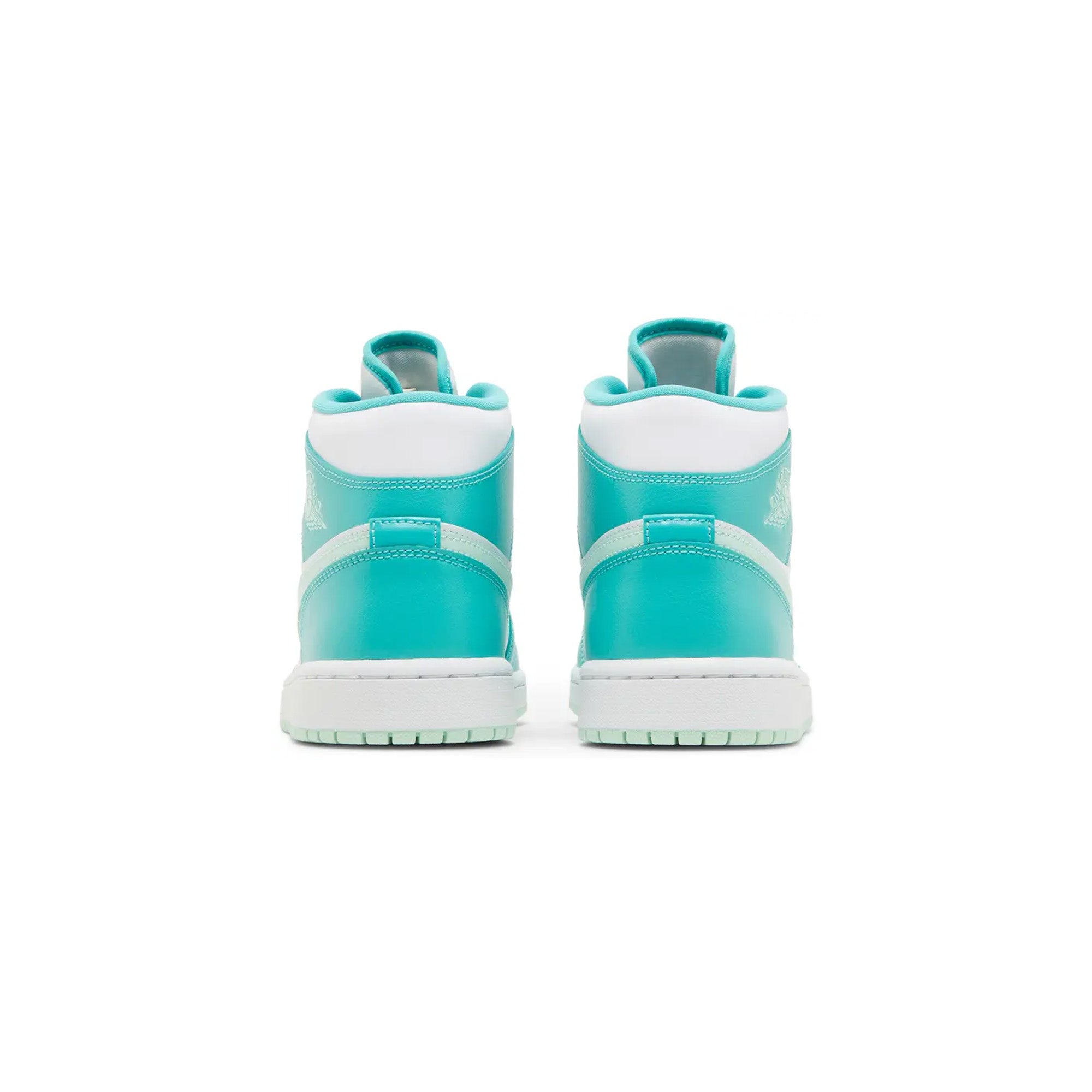Air Jordan 1 Mid 'Washed Teal' Women's Basketball Shoes (2022) - Comfortable Sneakers for Casual Wear, Street Fashion & Sports