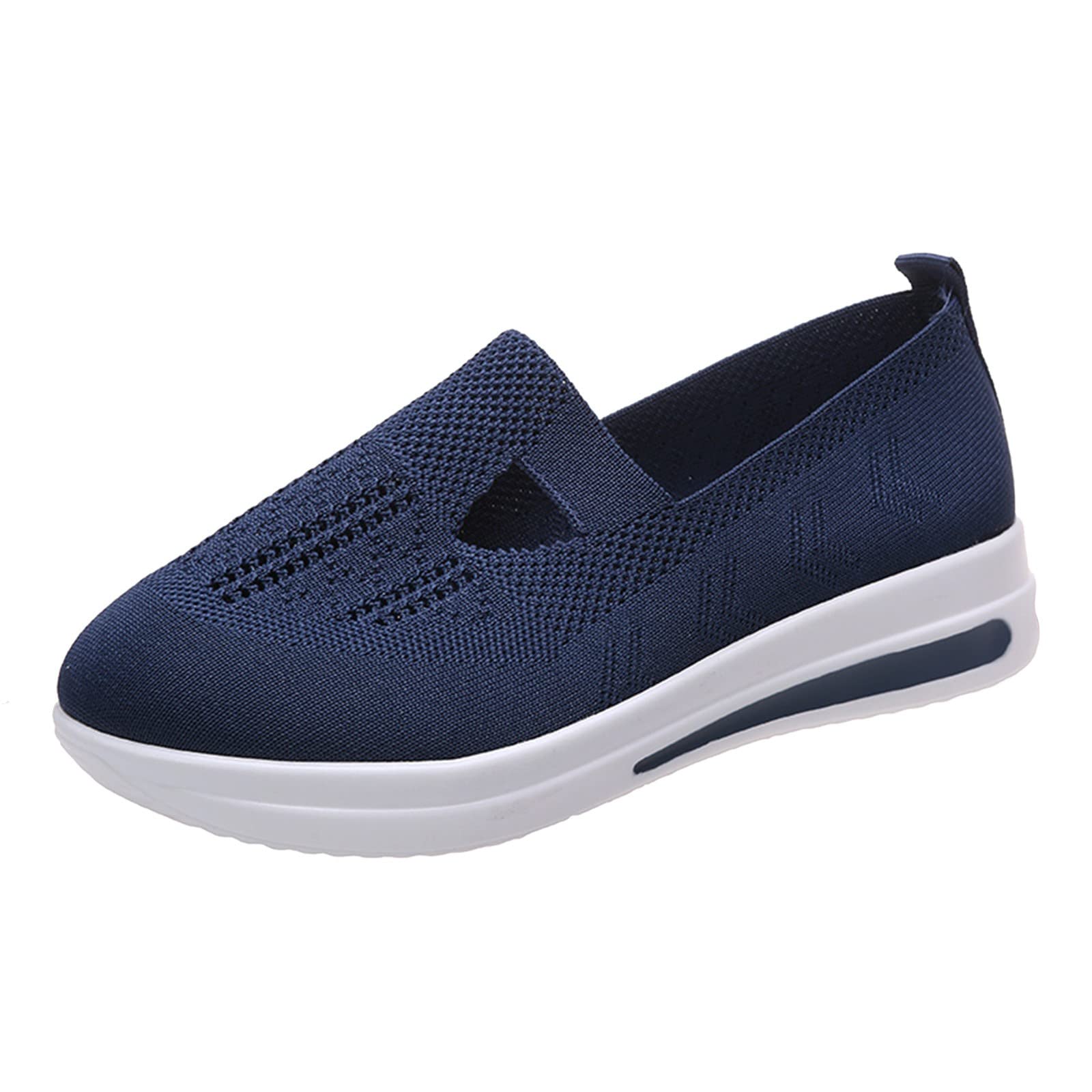 Women's Slip-On Walking Shoes - Non-Slip Lightweight Gym Sneakers for Women | Breathable Comfort for Running, Workouts & Daily Wear