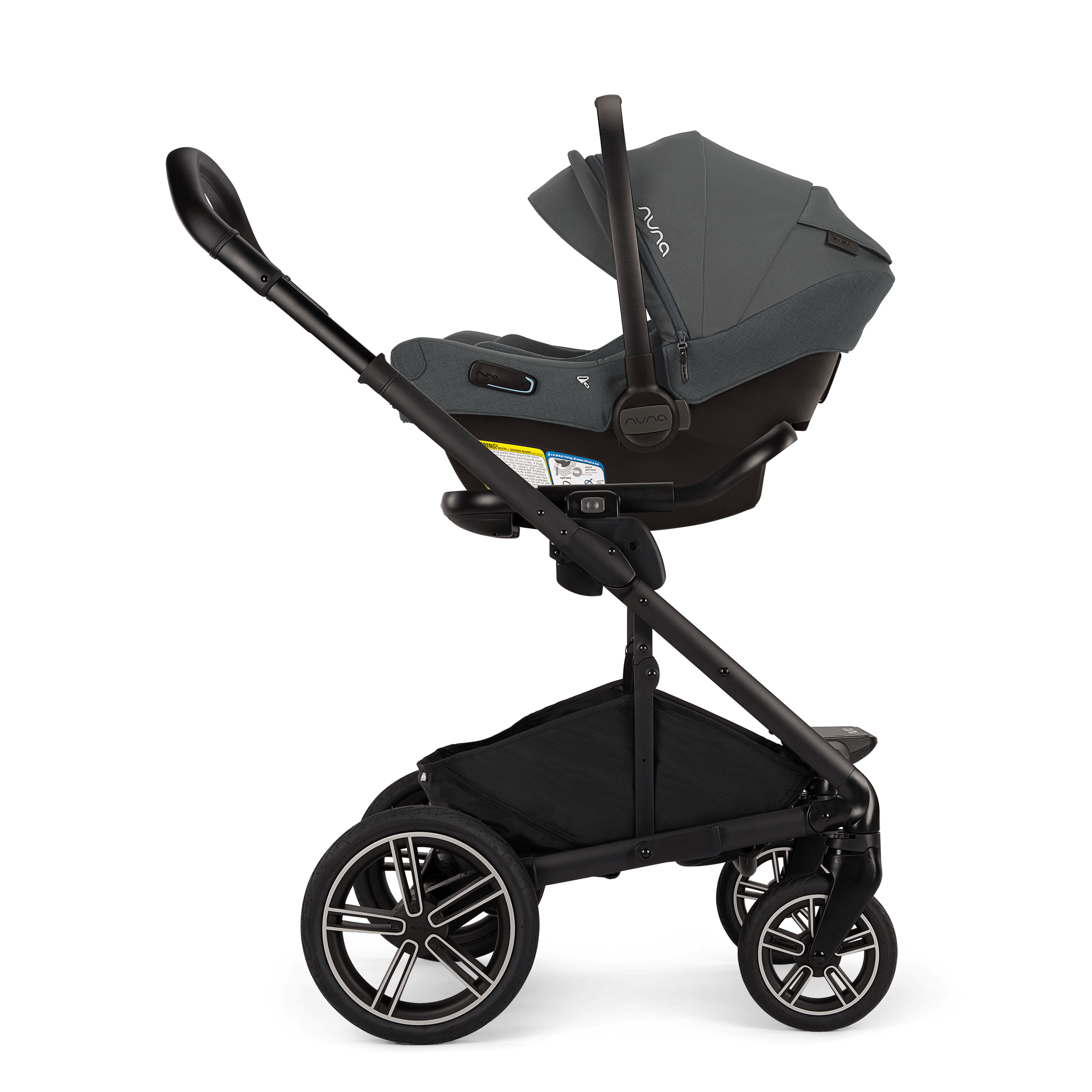 Nuna PIPA Aire RX Infant Car Seat with PIPA RELX Base - Lightweight, Safe & Comfortable Baby Car Seat for Newborns to 35 lbs - Perfect for Travel, Daily Commutes & Family Road Trips