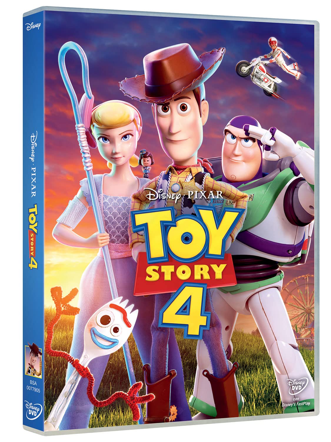 Toy Story 4 DVD - Region Free International Edition - Perfect for Family Movie Nights & Kids Birthday Parties