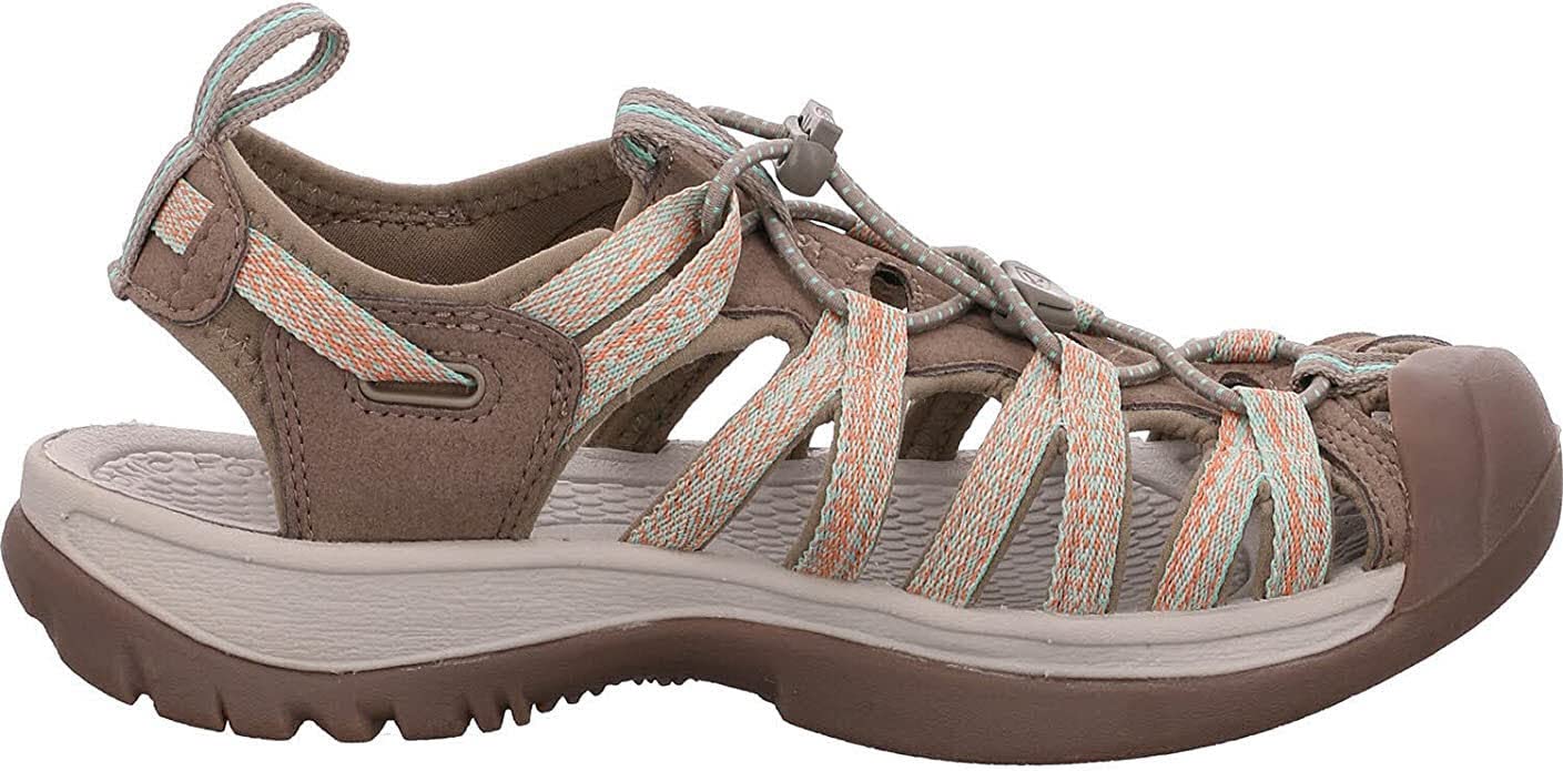 KEEN Women's Whisper Closed Toe Sandals - Durable & Comfortable Hiking Shoes for Women | Quick-Dry & Machine Washable | Perfect for Beach, Camping & Outdoor Adventures