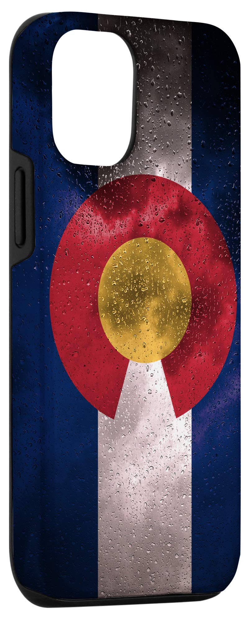 iPhone 12/12 Pro Colorado Flag Case - Durable Protective Cover with Raindrop Design | Show Your Coloradan Pride | Perfect for Outdoor Activities & Travel