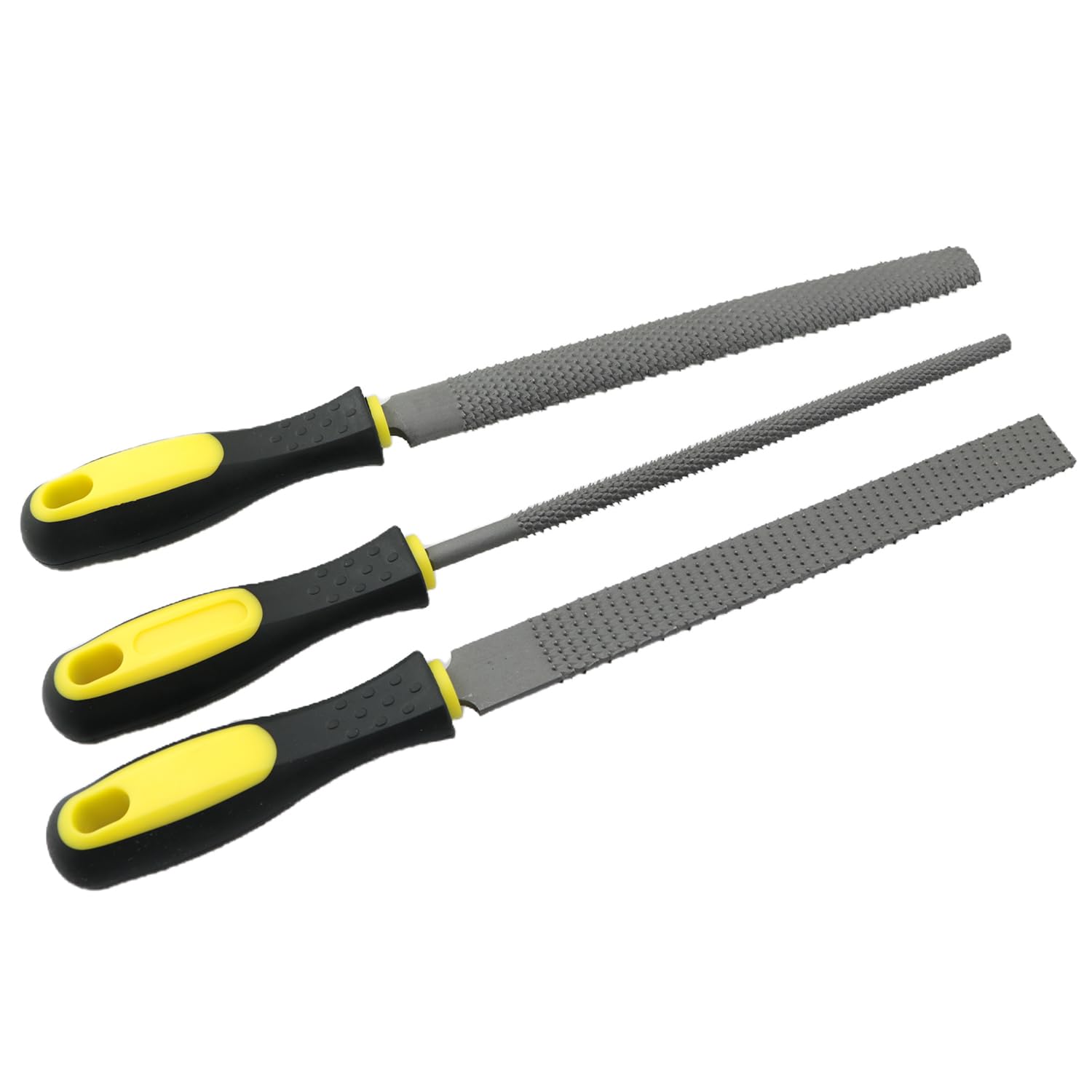 3PCS 8 Inch Woodworking Files Set - Hardwood & Mahogany Wood Carving Tools with Coarse Teeth for DIY Woodworking, Chipping, Shaping and Sanding | Perfect for Furniture Making, Craft Projects and Home Renovations