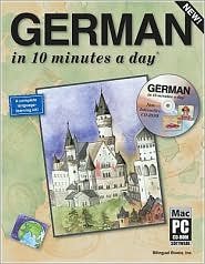 Learn German Fast with GERMAN in 10 Minutes a Day® Book & CD-ROM - Bilingual Language Learning for Beginners | Perfect for Travel, Study & Business Communication