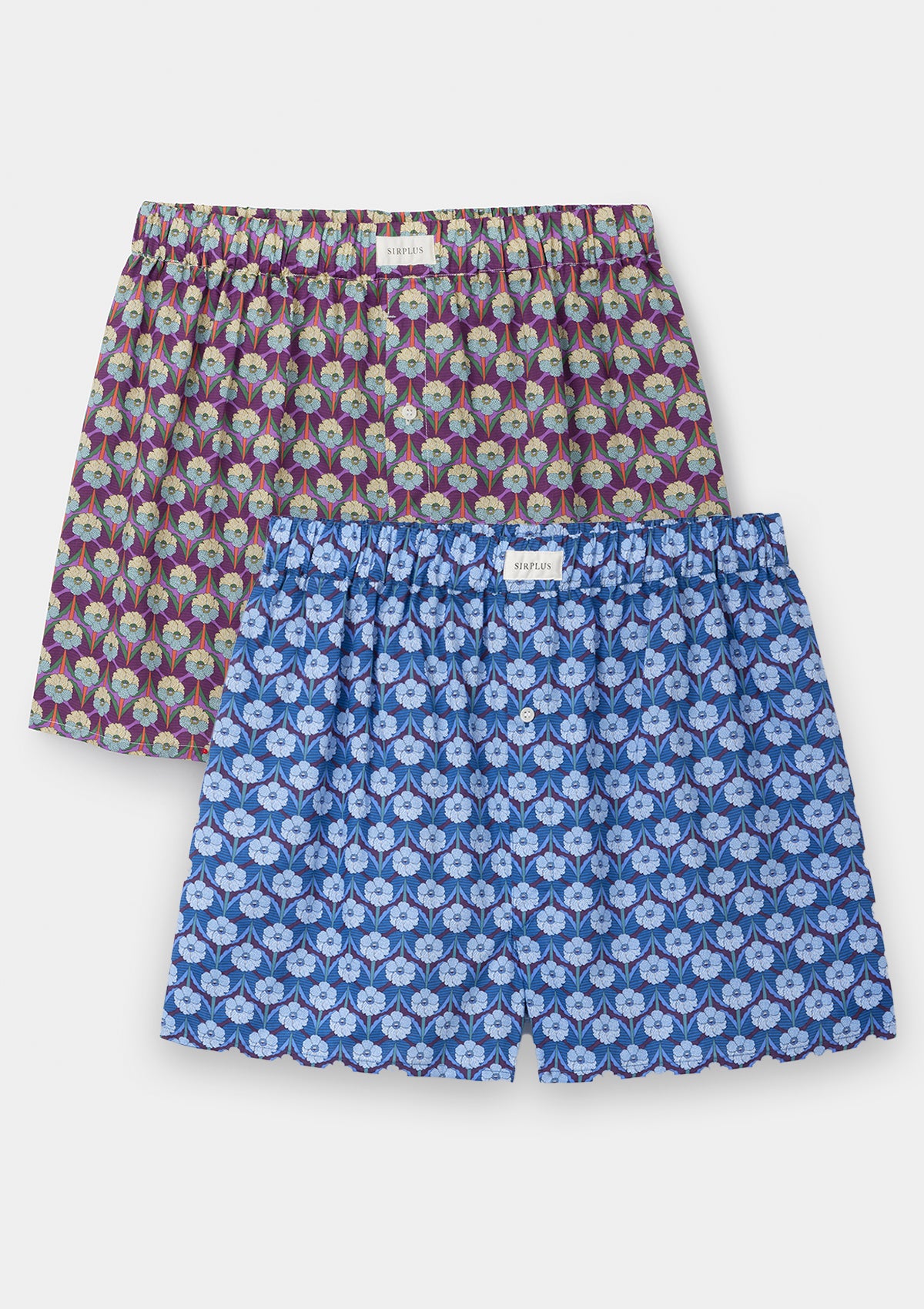 Premium Chevron Boxer Shorts Gift Set - Made with Soft Liberty Fabric - Perfect for Gifts, Lounge Wear & Casual Comfort