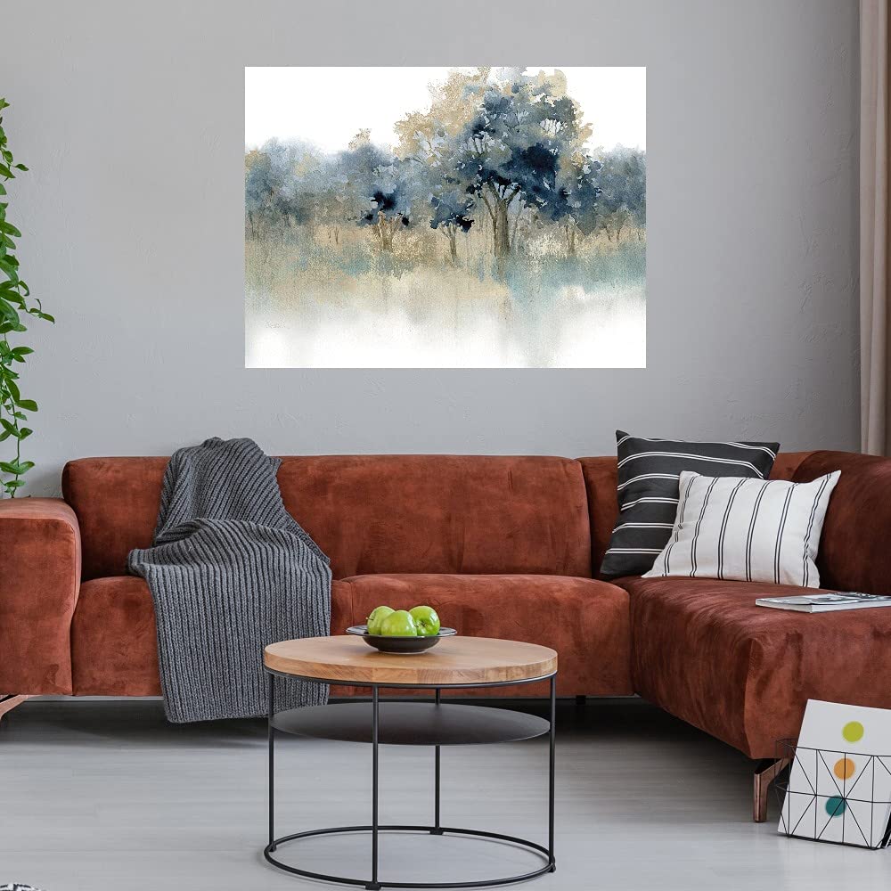 Large Canvas Wall Art - Waters Edge II Painting by Carol Robinson (32x24 inches) - Stunning Fine Art Decor for Bedroom, Living Room & Office - Perfect for Modern Home & Office Decor