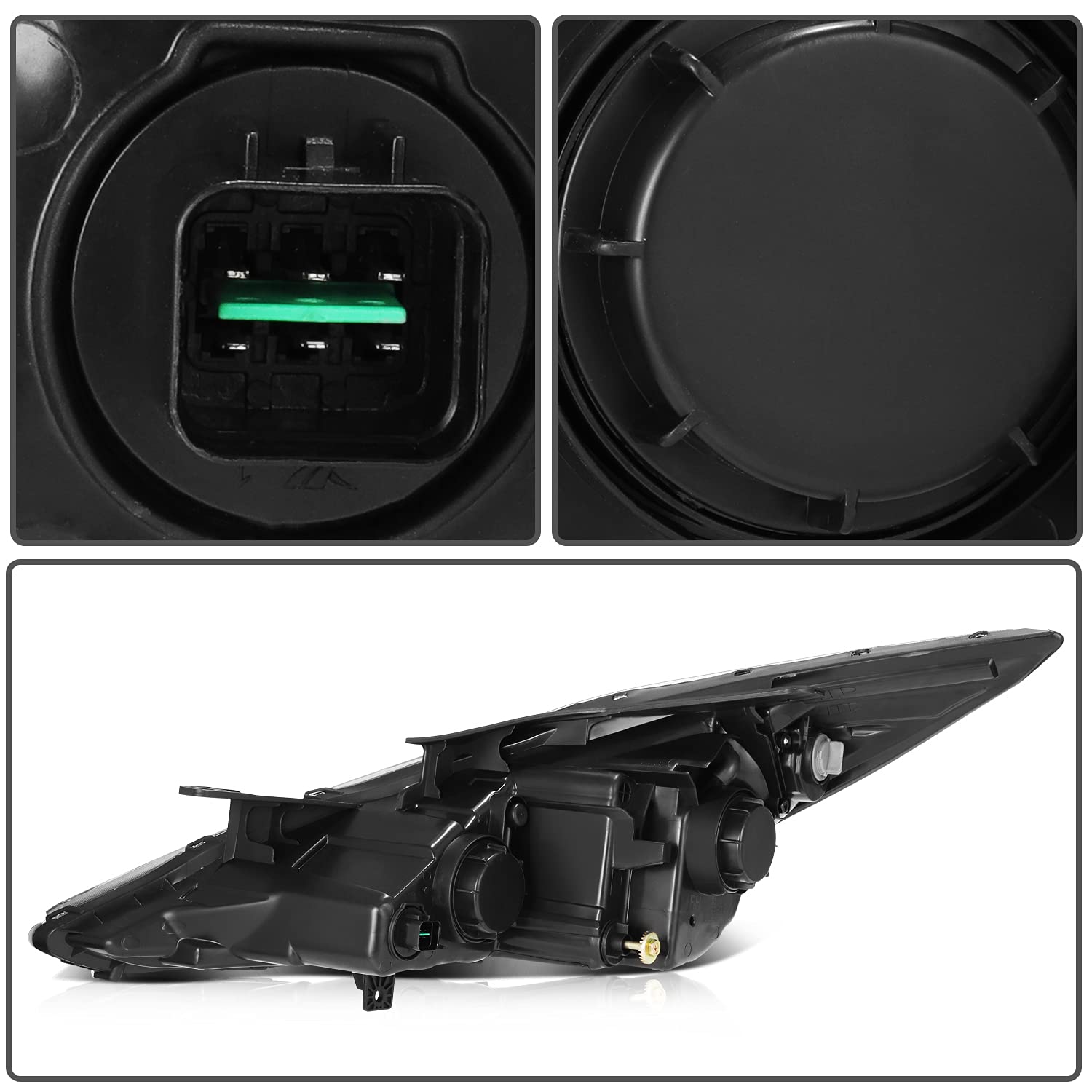 AINTIER Headlight Assembly Replacement for Hyundai Sonata 2011-2014 (Excluding Hybrid Models) - Driver & Passenger Side Headlights - Perfect for Night Driving & Foggy Conditions