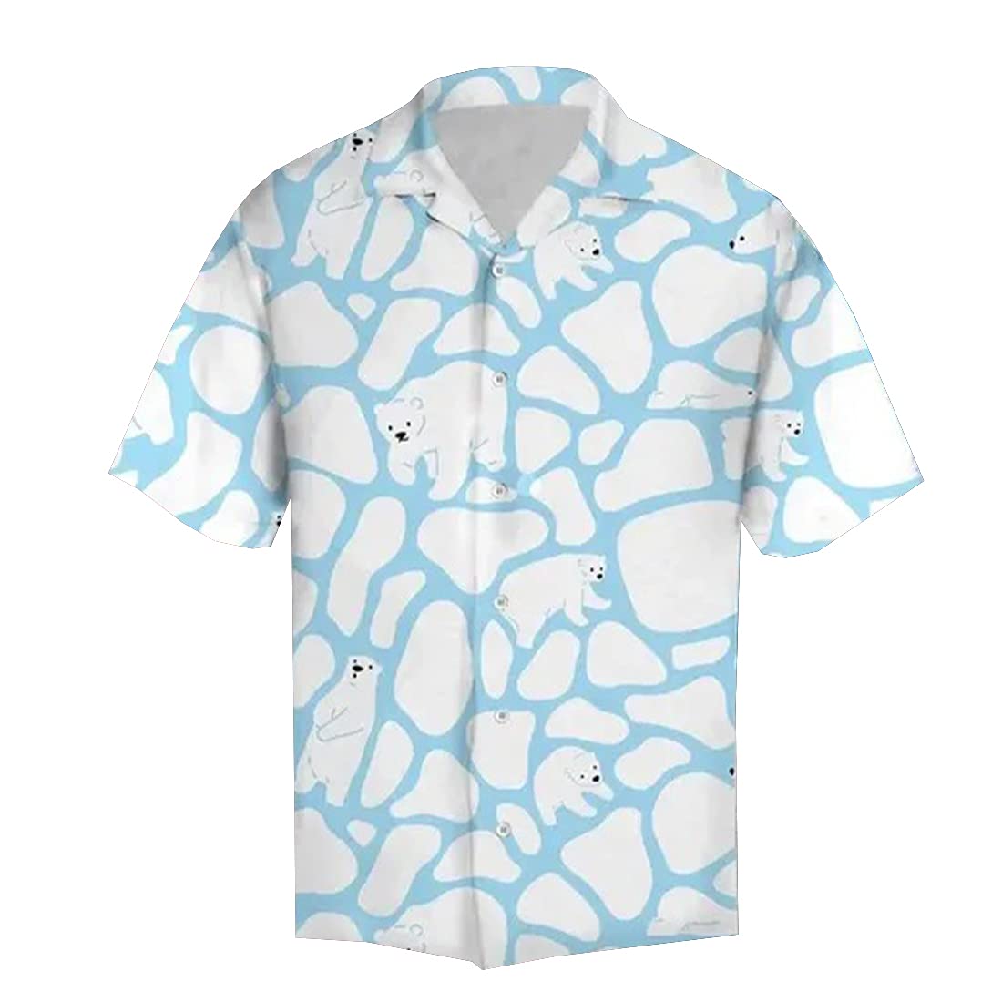 Wild Animal Print Hawaiian Shirts for Men - Short Sleeve Button Down Tropical Shirt with Exotic Animal Designs | Perfect for Beach Vacations, Summer Parties & Casual Wear