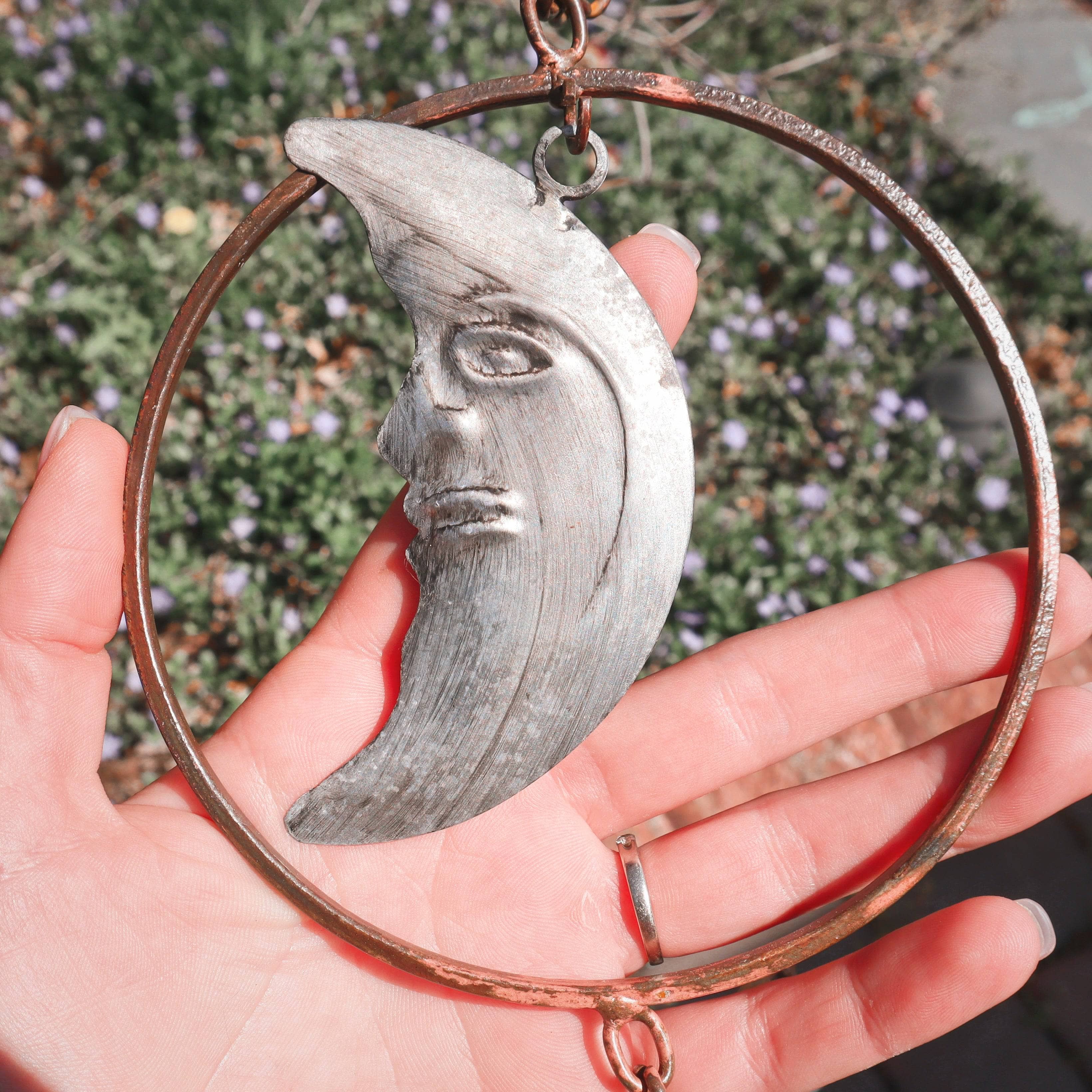 Celestial Ornament - Elegant Handmade Star & Moon Decor for Home, Bedroom, Nursery & Wedding - Perfect for Wall Hanging, Christmas Tree, Gift & Boho Decorations