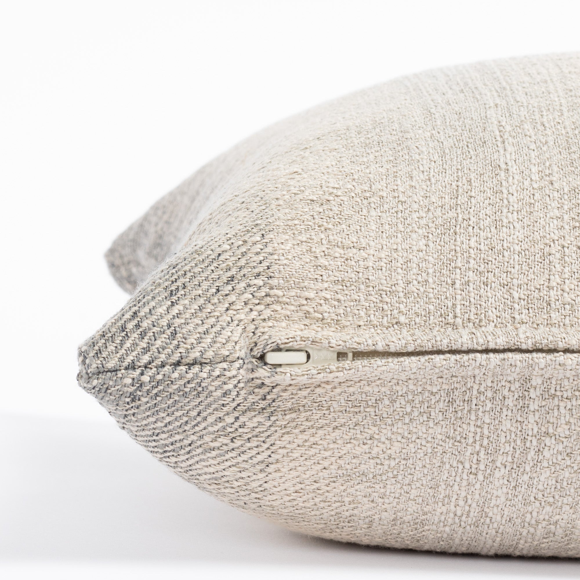 Tahoe Stripe 14x20 Lumbar Pillow Cover - Blue Smoke Home Decor for Sofa, Bed & Living Room
