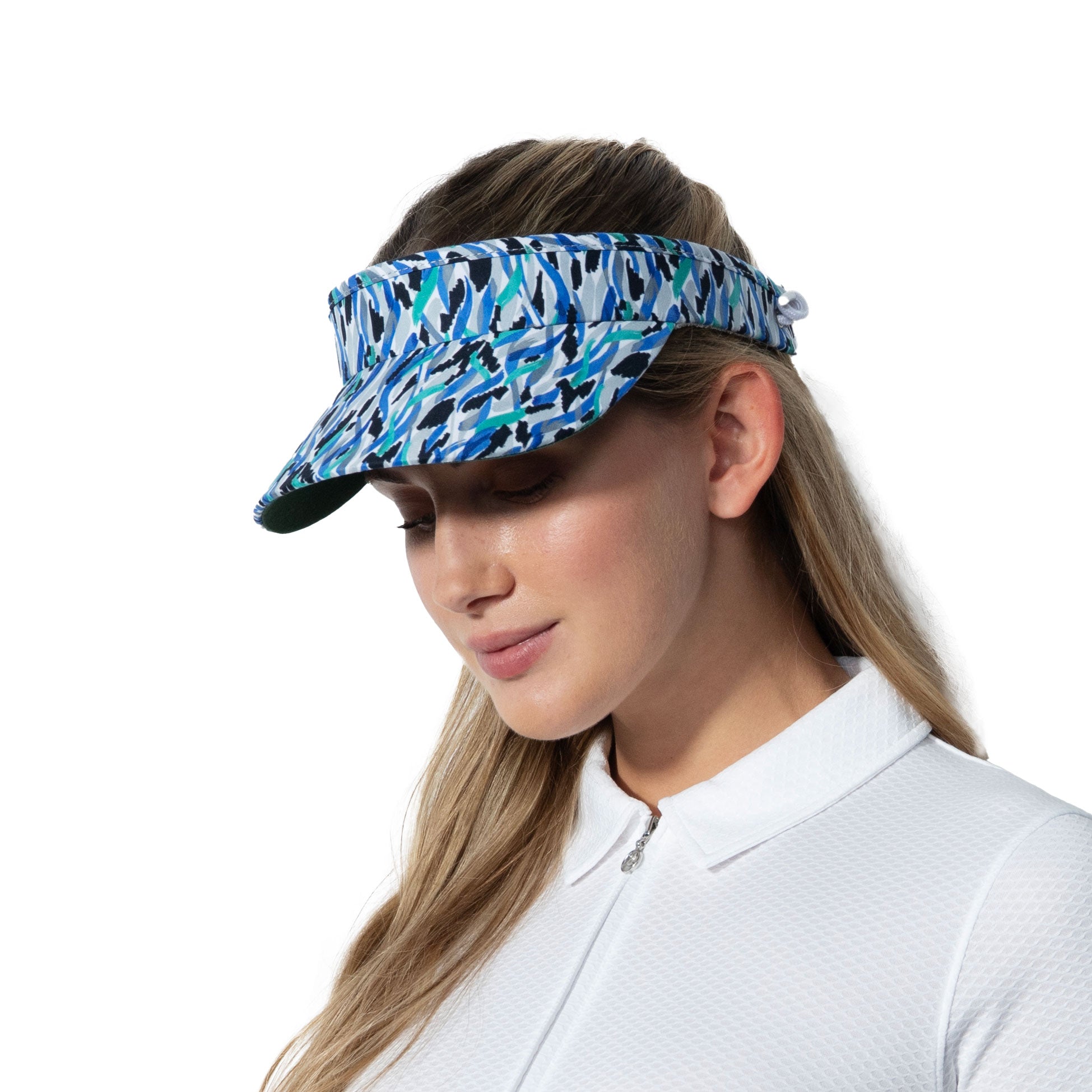 Novara Women's Sports Visor - Adjustable Sun Hat for Running, Golf, Tennis & Outdoor Activities | UV Protection & Breathable Design