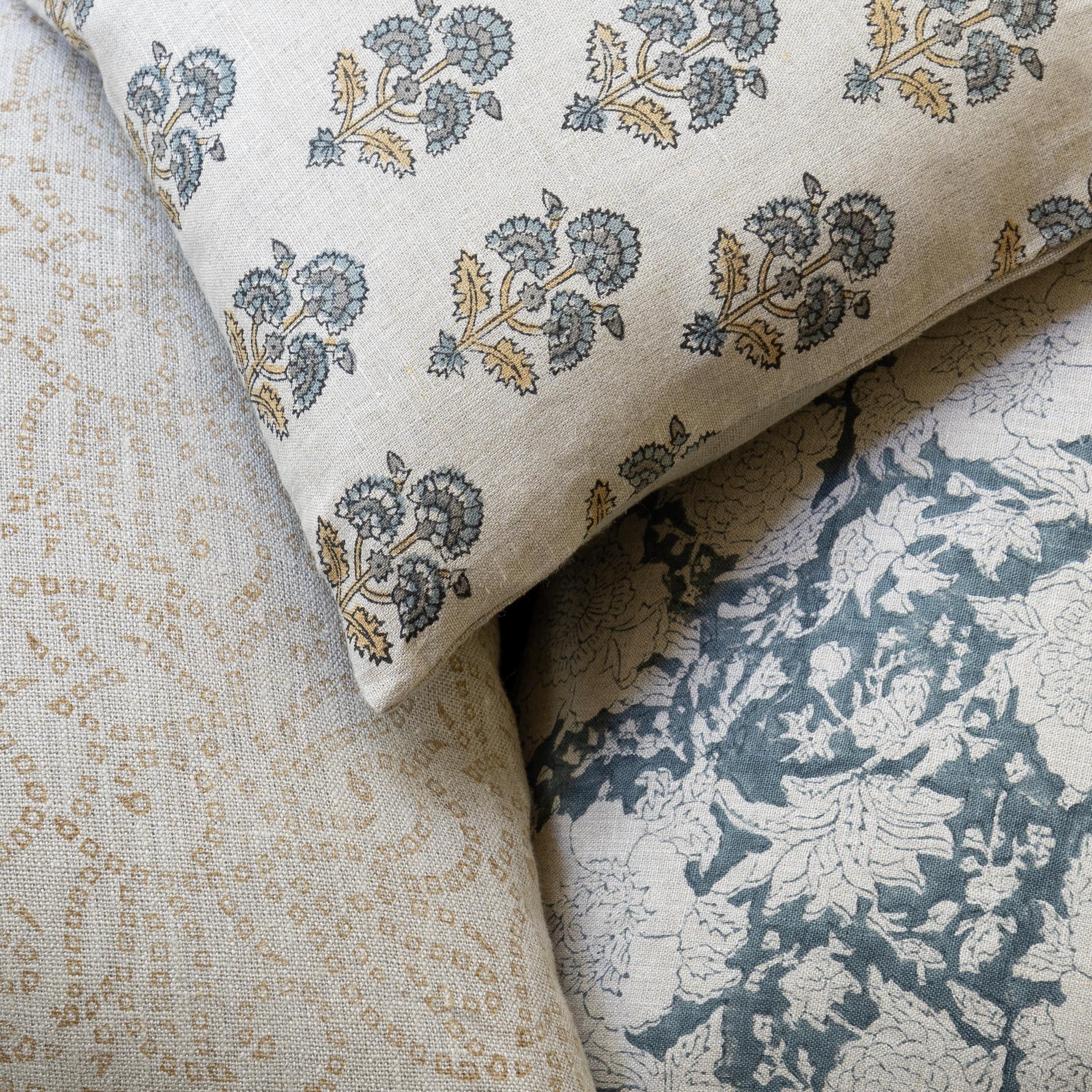 Premium Linen & Cotton Blend Decorative Throw Pillow Collection #3 - Perfect for Sofa, Bed & Home Decor
