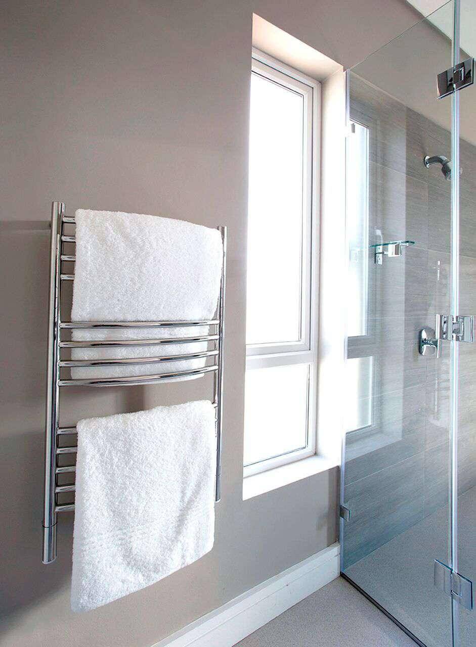 Amba Jeeves C Curved Hardwired Towel Warmer - 20.5