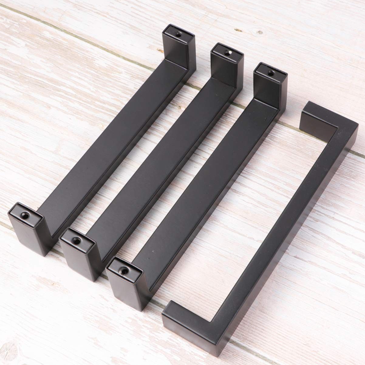 Veemoon 5-Pack Matte Black Modern Cabinet Knobs - Dresser Drawer Pulls, Kitchen Cupboard Handles, Wardrobe Door Knobs for Home Furniture (Ideal for Kitchen Cabinets, Bedroom Dressers & Bathroom Storage)