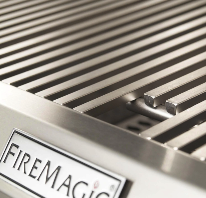 Fire Magic Choice C650I 36 Inch Built-In Natural Gas Grill with Analog Thermometer - Premium Outdoor BBQ Grill for Backyard, Patio & Garden Cooking - C650I RT1N Model by Fire Magic Grills