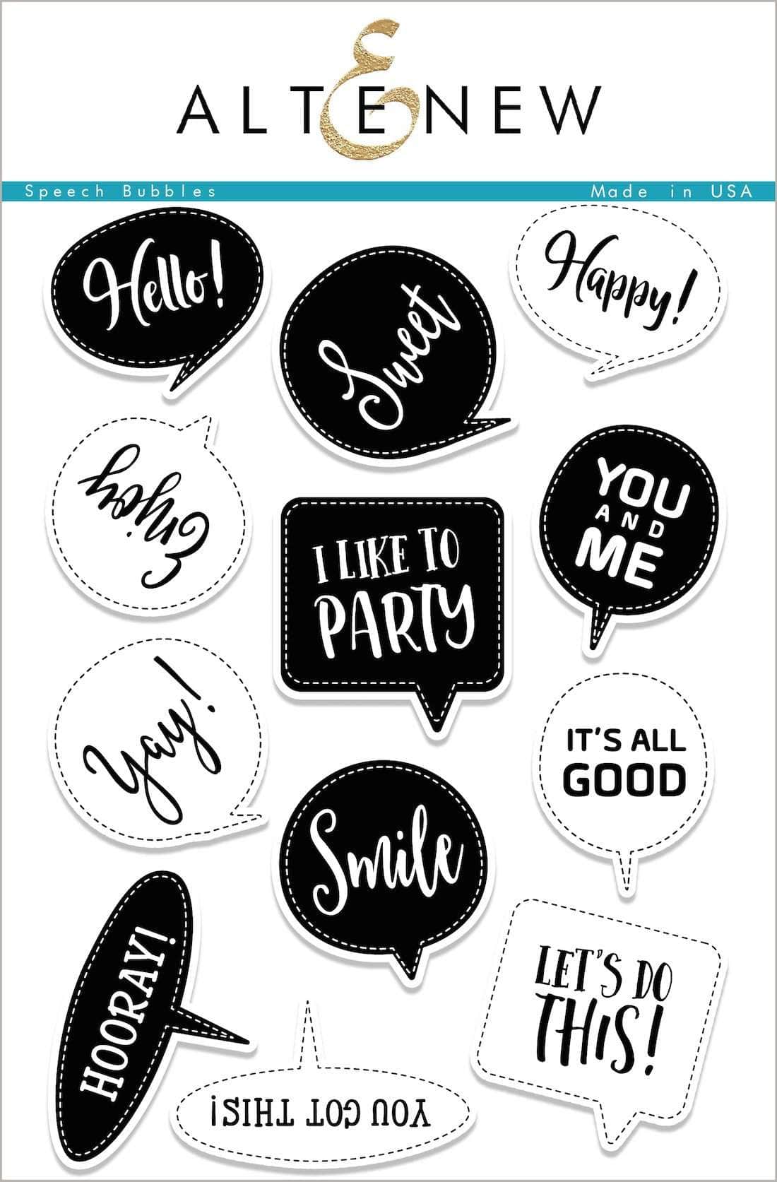 Speech Bubbles for Comics & Social Media - Fun Cartoon Dialogue Bubbles for DIY Art, Scrapbooking & Creative Projects