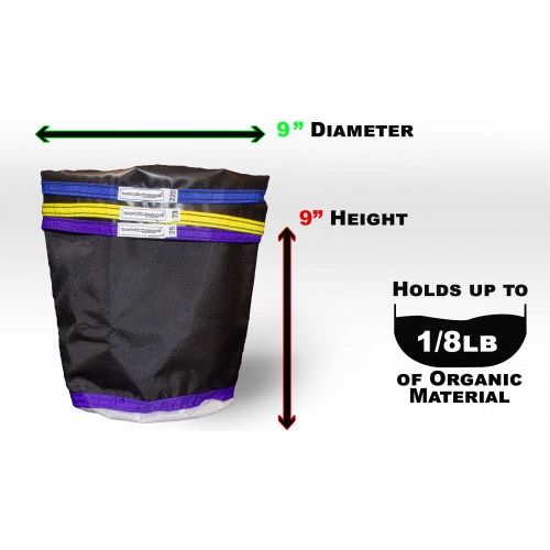 Boldtbags Classic Extraction Bags 1 Gallon - 3 Bag Kit for Herbal Extraction & Essential Oil Making | Perfect for Home Brewing, DIY Projects & Cannabis Processing
