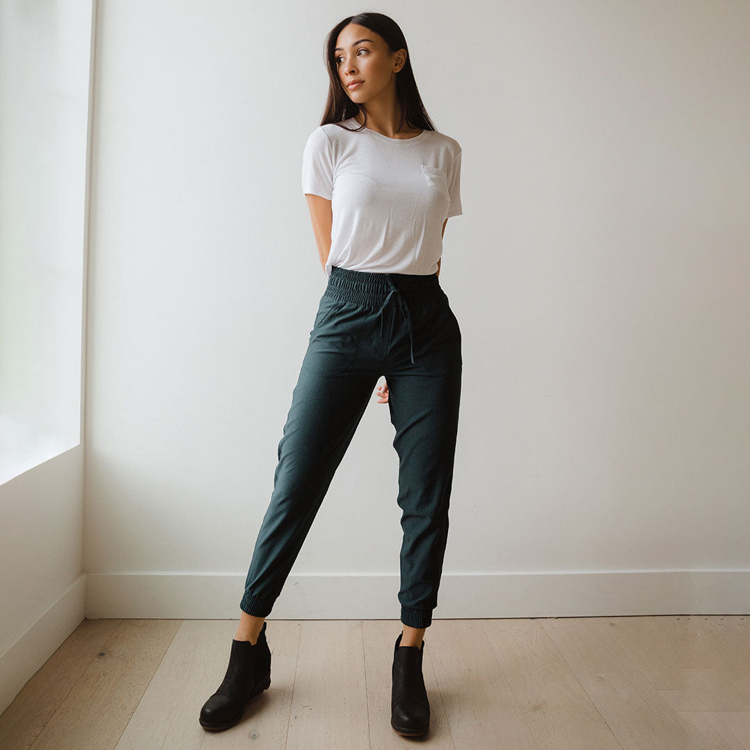 Destination Joggers - Heather Cobalt Color Comfortable Casual Pants for Men & Women | Perfect for Lounge Wear, Travel & Everyday Use