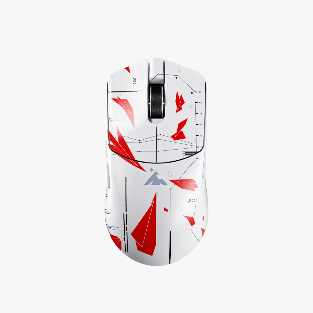 Higround Yuma Wireless Mouse - Ergonomic Bluetooth Gaming Mouse with RGB Lighting, 16000 DPI, Rechargeable Battery - Perfect for Gaming, Office Work, and Travel