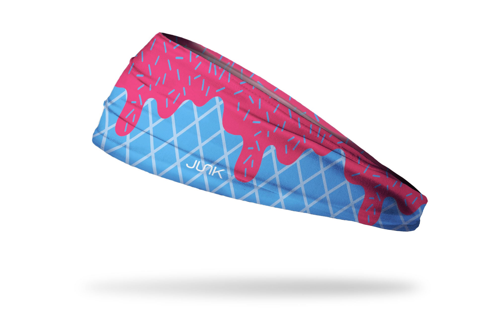Hot Blue Scoop Big Bang Lite Headband - Soft & Comfortable Hair Accessory for Women, Girls - Perfect for Sports, Workouts, Yoga & Everyday Use