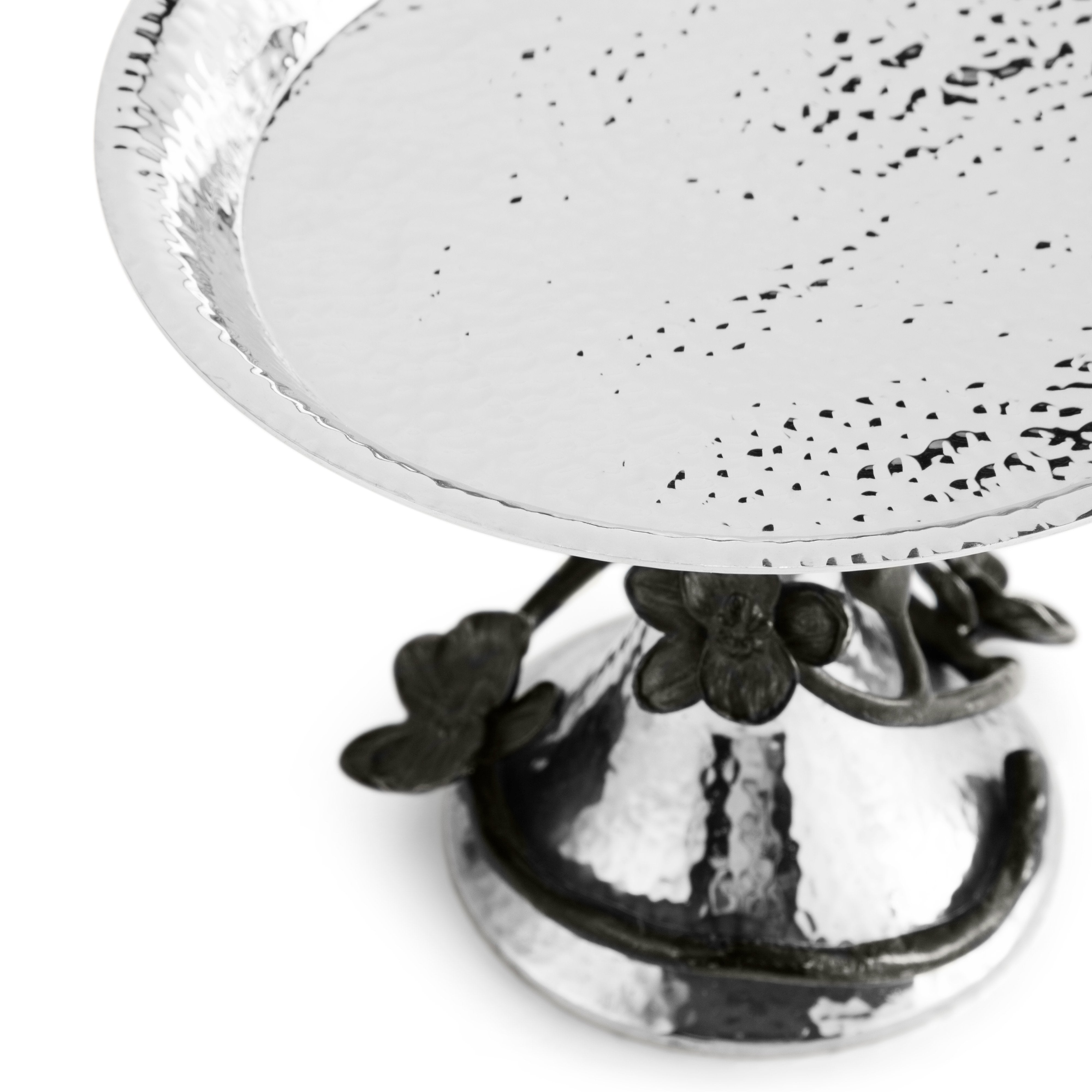 Black Orchid Candy Dish - Elegant Decorative Candy Bowl for Home & Office - Perfect for Parties, Weddings, and Gift Giving