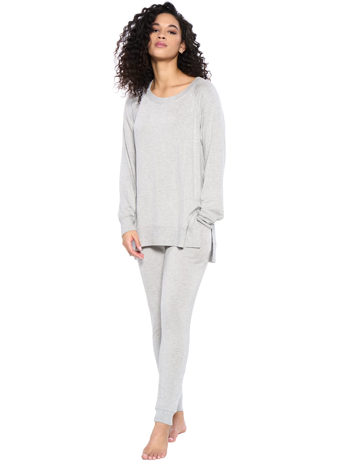 Felina Sequoia Lounge Set - Soft & Comfortable Women's Loungewear Set | Perfect for Relaxing at Home, Yoga, or Casual Outings