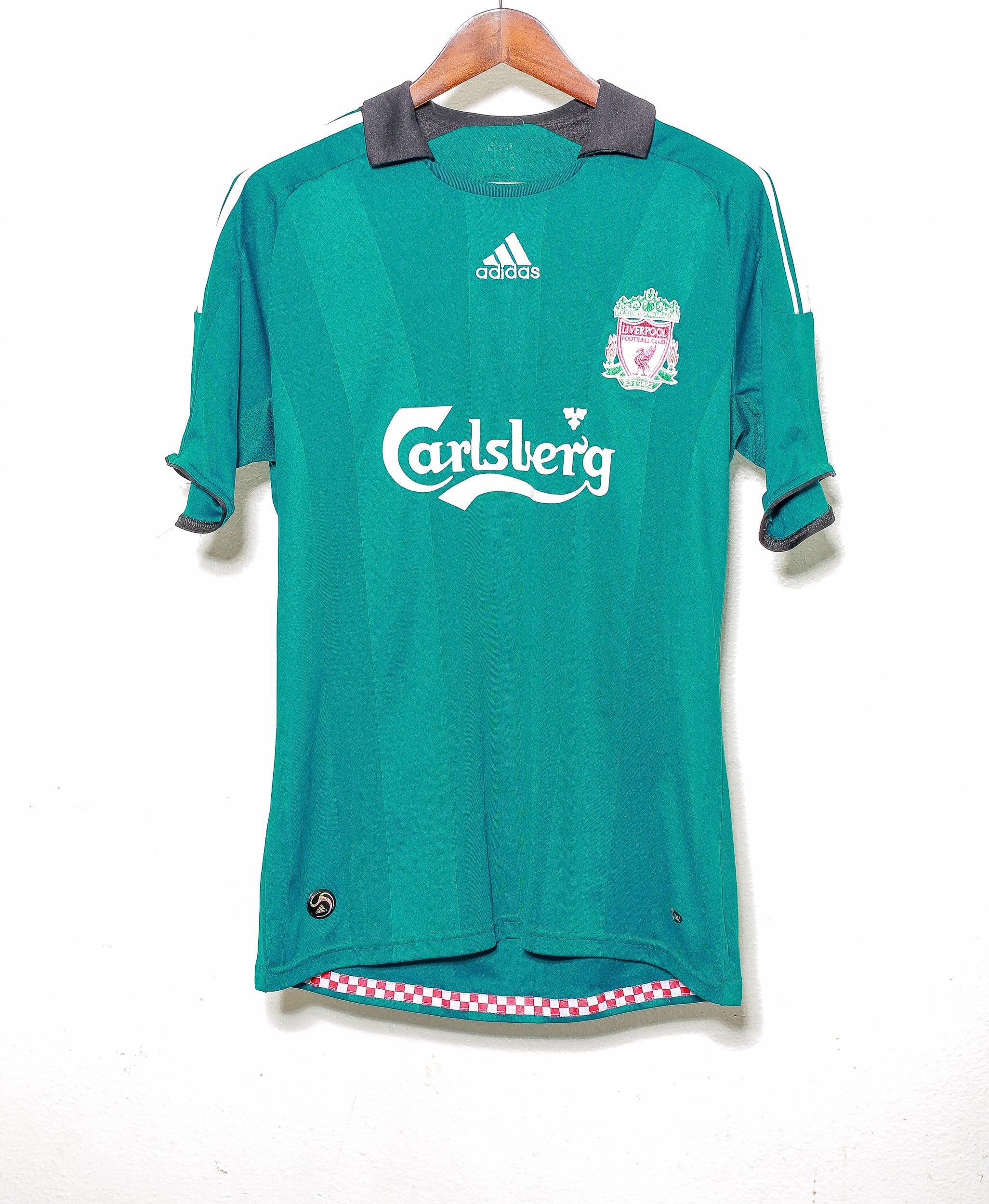 2008 Liverpool FC Third Jersey #8 Steven Gerrard Men's Soccer Shirt - Perfect for Match Days & Fan Collections