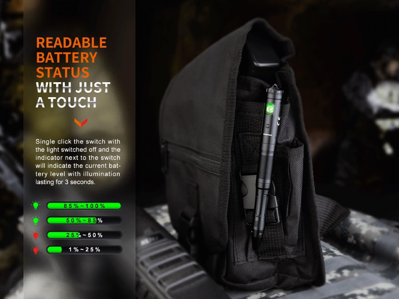 Fenix T6 Tactical LED Penlight - Ultra Bright Flashlight for Law Enforcement, Military & Outdoor Adventures | Perfect for Night Hiking, Camping & Emergency Situations