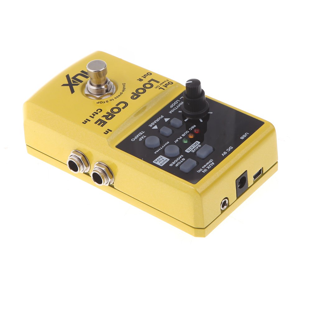 NUX Loop Core Guitar Effects Pedal for Electric Guitar - Perfect for Live Performances, Practice, and Recording Sessions