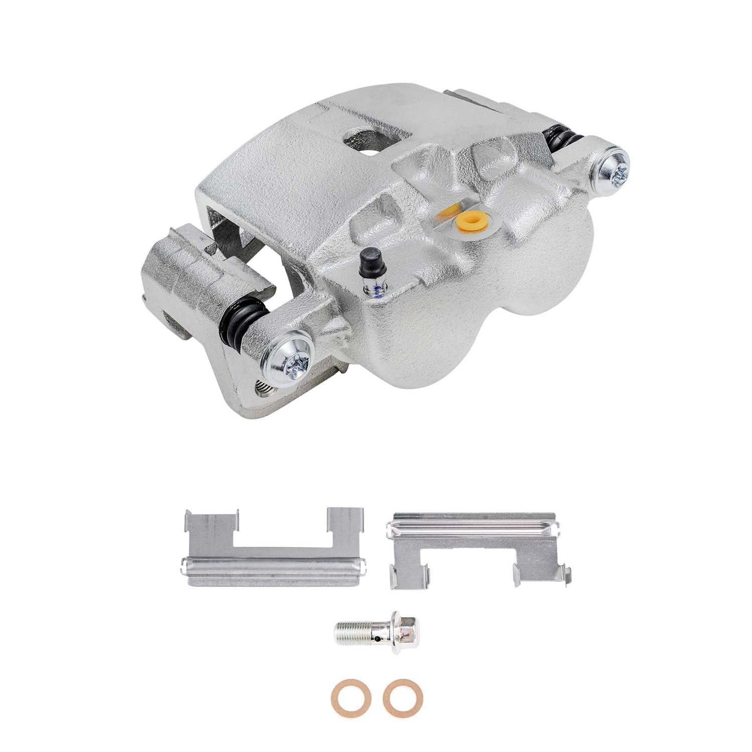Detroit Axle Brake Caliper - Front Right for Chevy Silverado 1500/2500/3500 HD, GMC Sierra 1500/2500/3500 HD, Suburban, Tahoe, Yukon XL | Rear Brake Caliper for Express, Savana, Avalanche, H2 | High-Performance Replacement Part for Smooth Braking | Perfect for Daily Commuting, Towing & Off-Road Adventures