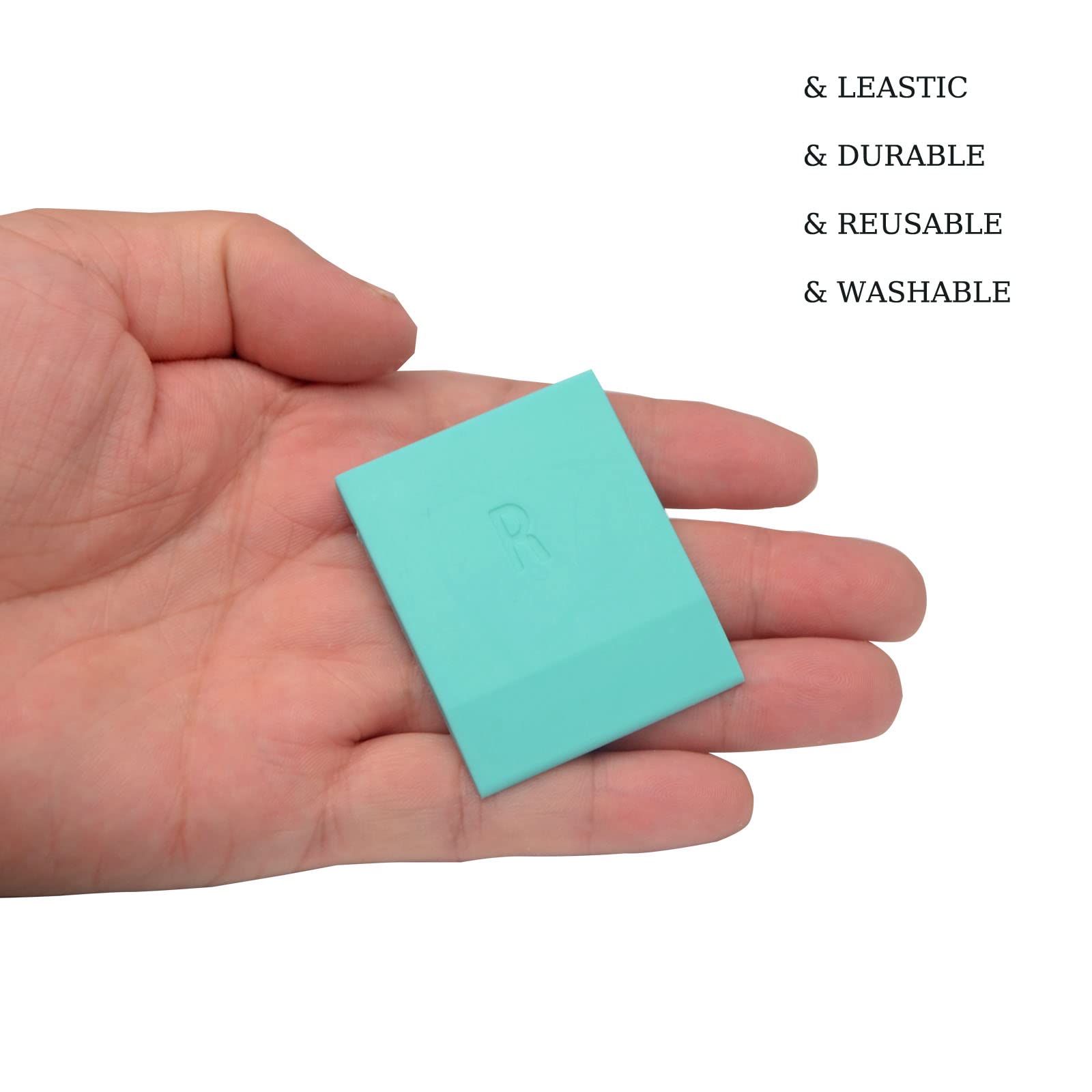3-Pack Mini Rubber Squeegee for Screen Printing, Ink & Chalk Paste - Perfect for Mesh Stencils, Transfers & DIY Crafts | Small Squeegee Tool for Artists, Sign Makers & Home Projects