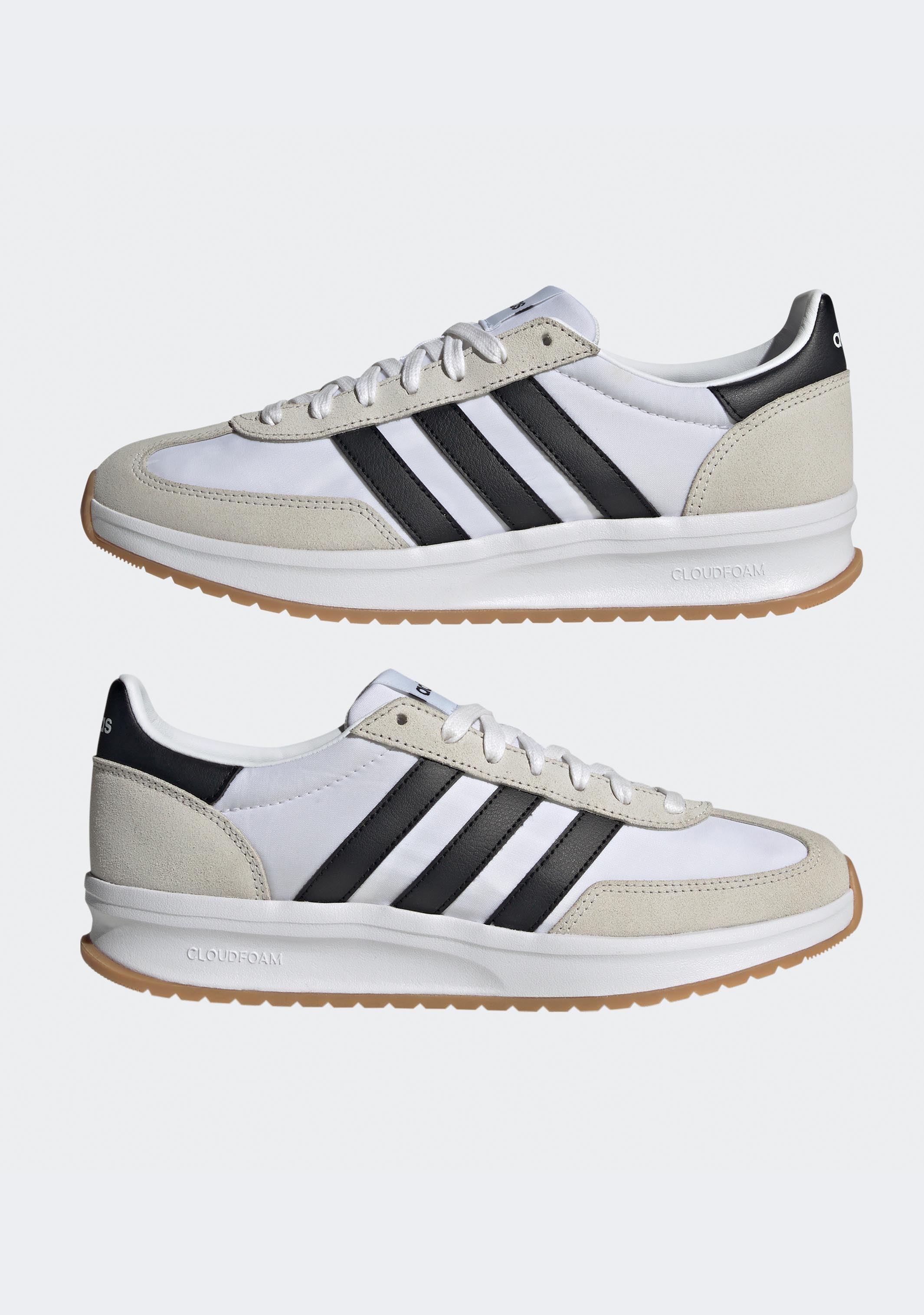 Adidas Men's Run 70s 2.0 Running Shoes - Lightweight Comfort Sneakers for Jogging, Gym & Casual Wear | Retro Style Athletic Footwear for Men
