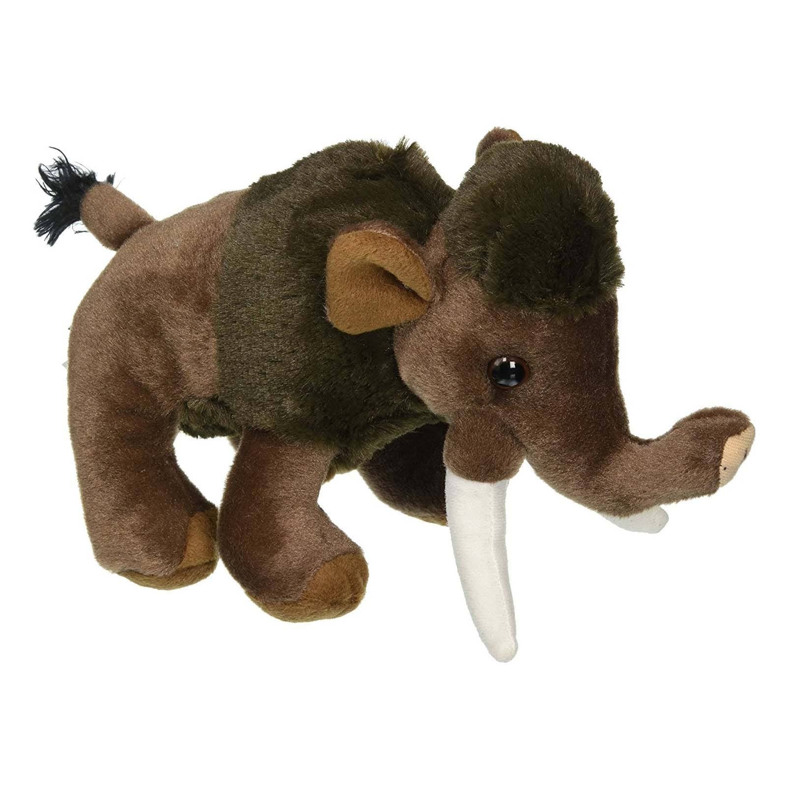 Cuddlekins Mini Woolly Mammoth 8 Inch Stuffed Animal Plush Toy - Soft Cuddly Collectible for Kids, Gift for Animal Lovers, Perfect for Nursery Decor and Bedtime Companions
