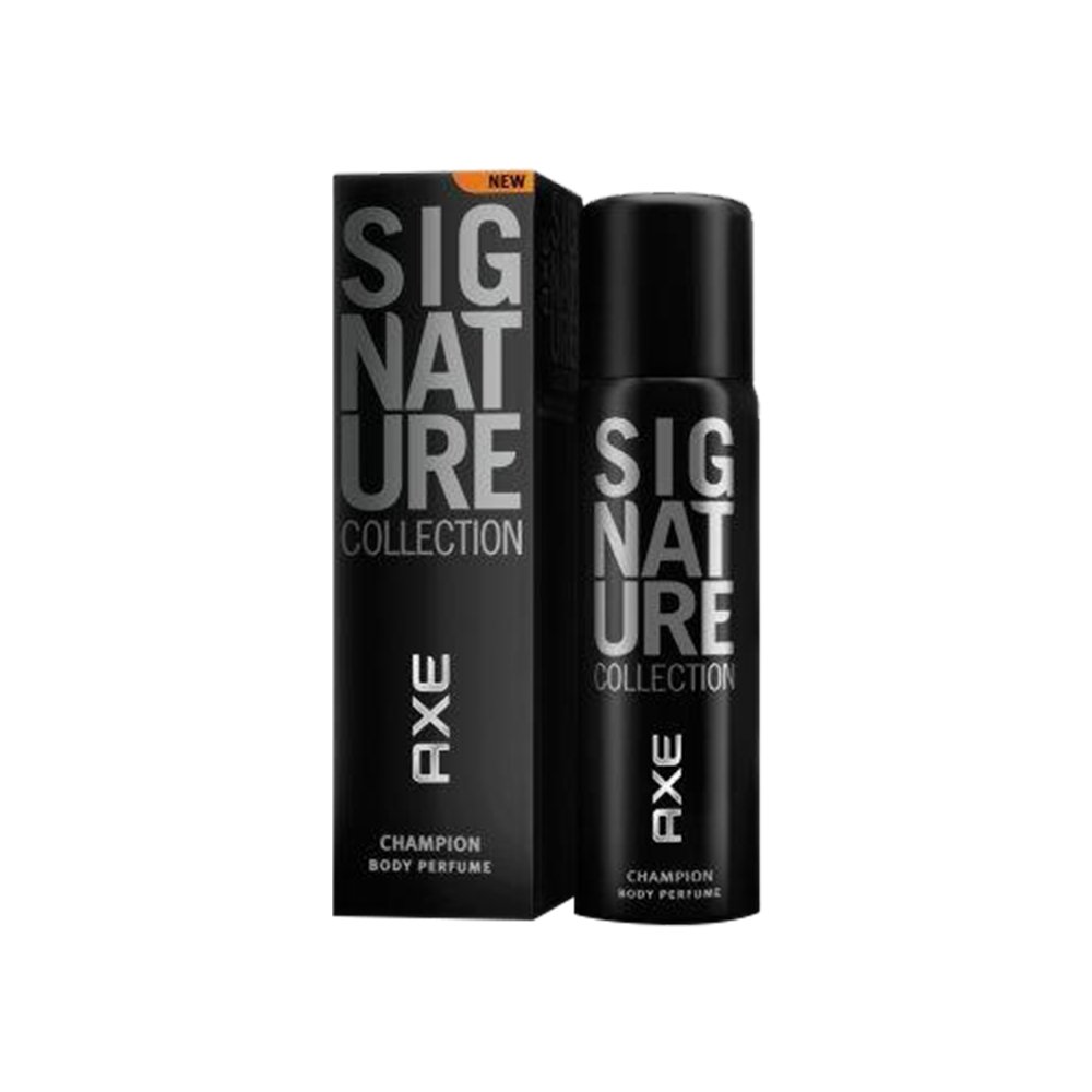 AXE Signature Champion Body Spray for Men, 4.1 oz (122 ml) - Long Lasting Fragrance for Daily Use, Gym & Night Out