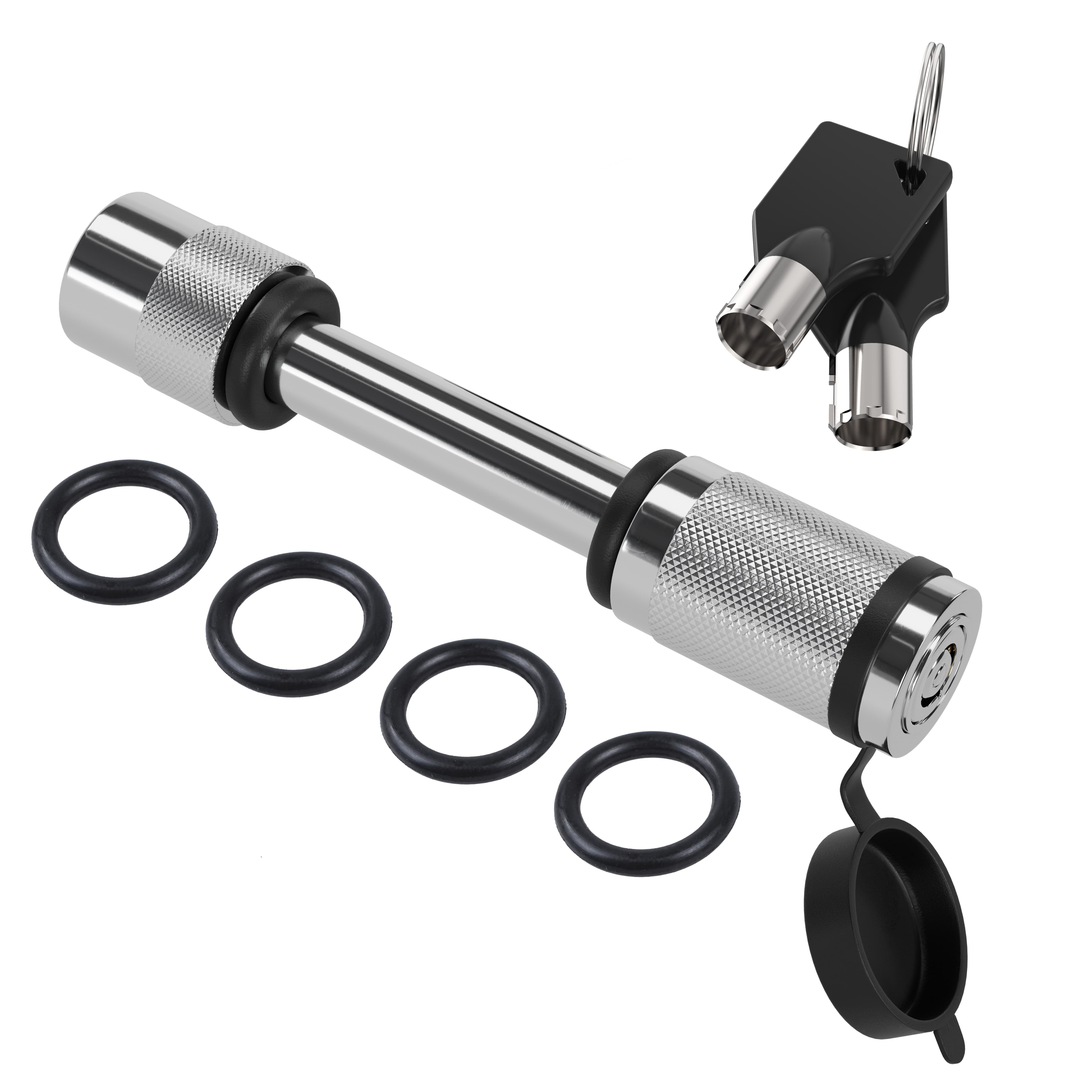 Heavy Duty Hitch Lock for Trailers & Trucks - Anti-Theft Security Device for Towing Safety - Perfect for RV, Boat & Utility Trailers