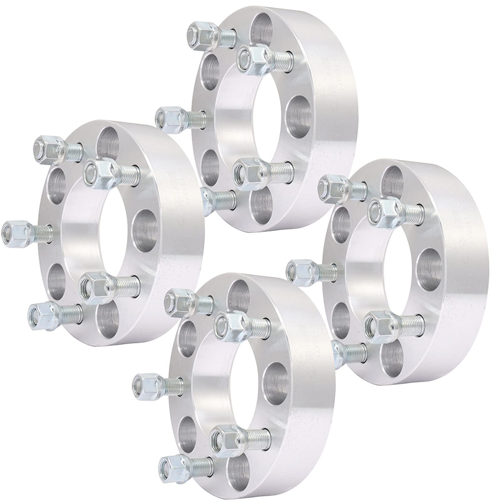 4PCS 5 Lug 5X5/5X127mm 1.5