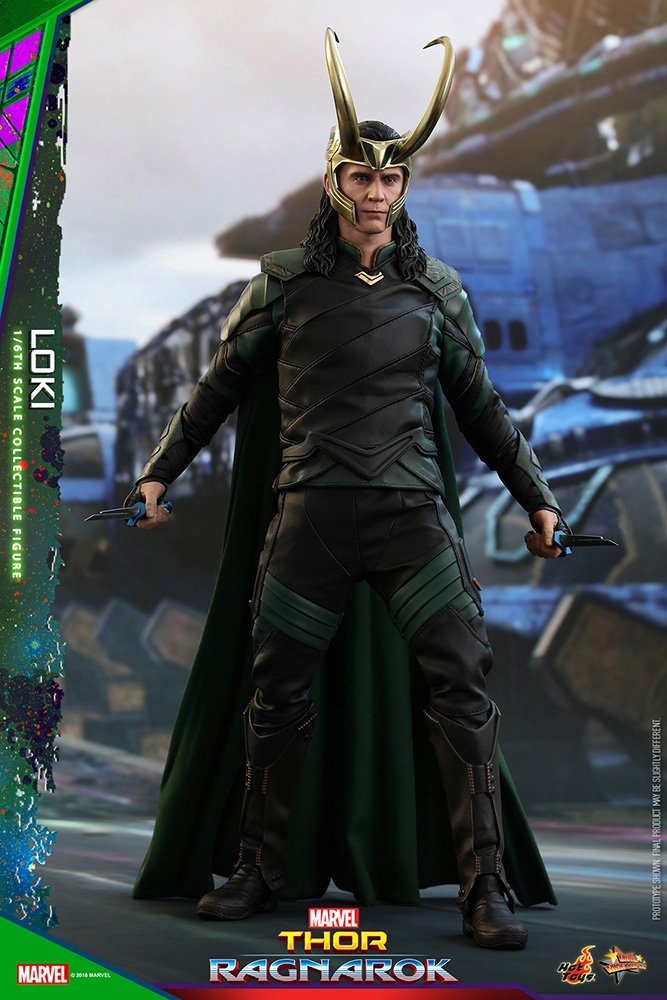 Marvel Thor: Ragnarok Loki Collectible Action Figure - 1/6 Scale 12