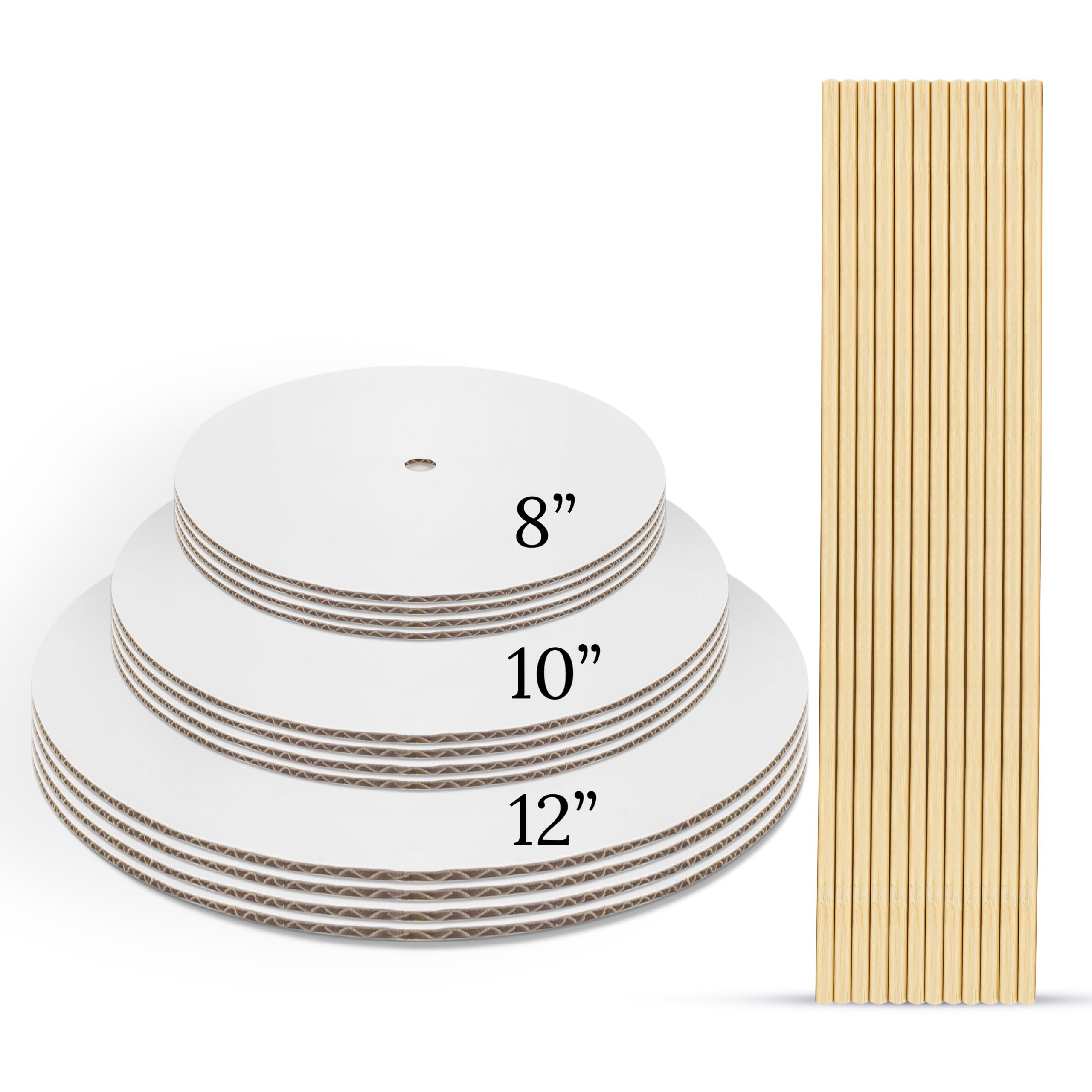 FromJennWithLove Cake Cardboard Rounds - 8