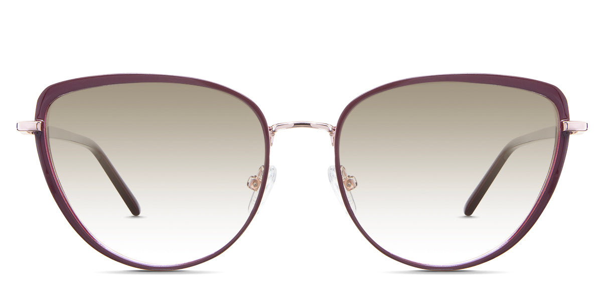 Trinity Women's Prescription Tinted Sunglasses - UV Protection, Polarized Lenses for Driving, Outdoor & Fashion Use