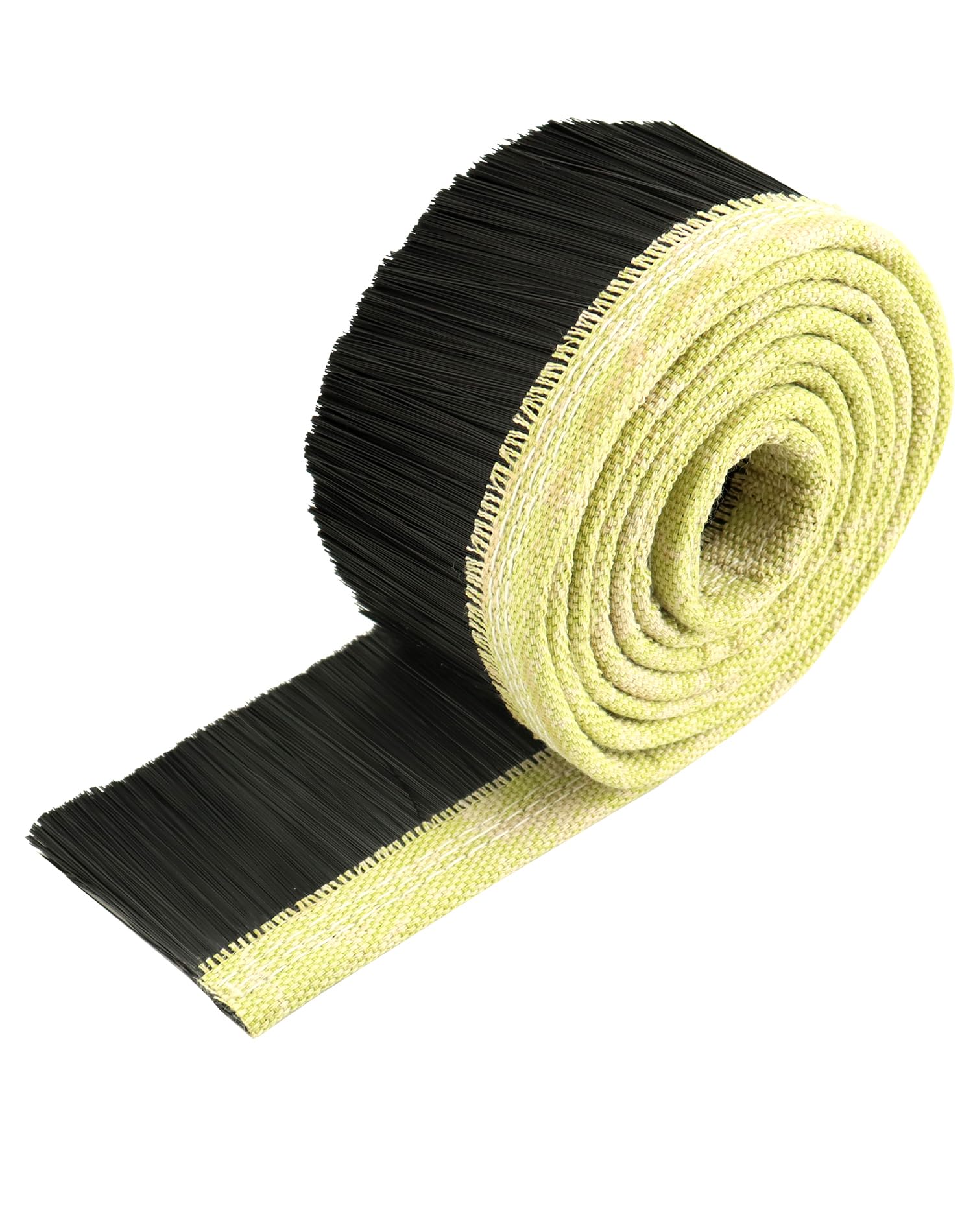 QWORK 70MM x 2M CNC Vacuum Brush - Dust Shoe Cover for CNC Router Spindle Motor, Engraving Machine Dust Collector Accessory - Perfect for Woodworking, Metal Engraving & DIY Projects