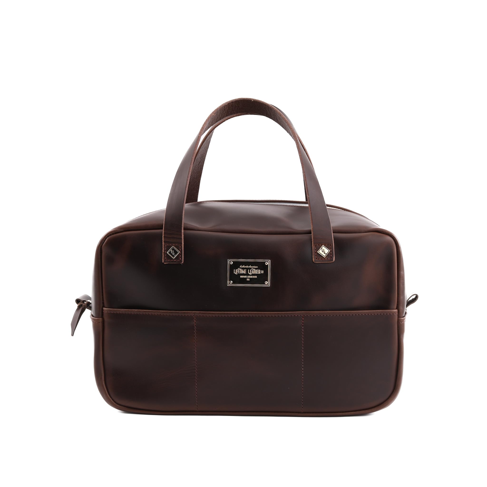 Premium Leather Gym Bag for Men - Waterproof Duffle Bag for Travel, Workout & Overnight Trips - Ideal Carry-On Luggage & Fitness Gift for Boyfriend/Husband - Perfect for Gym, Business Travel & Weekend Getaways