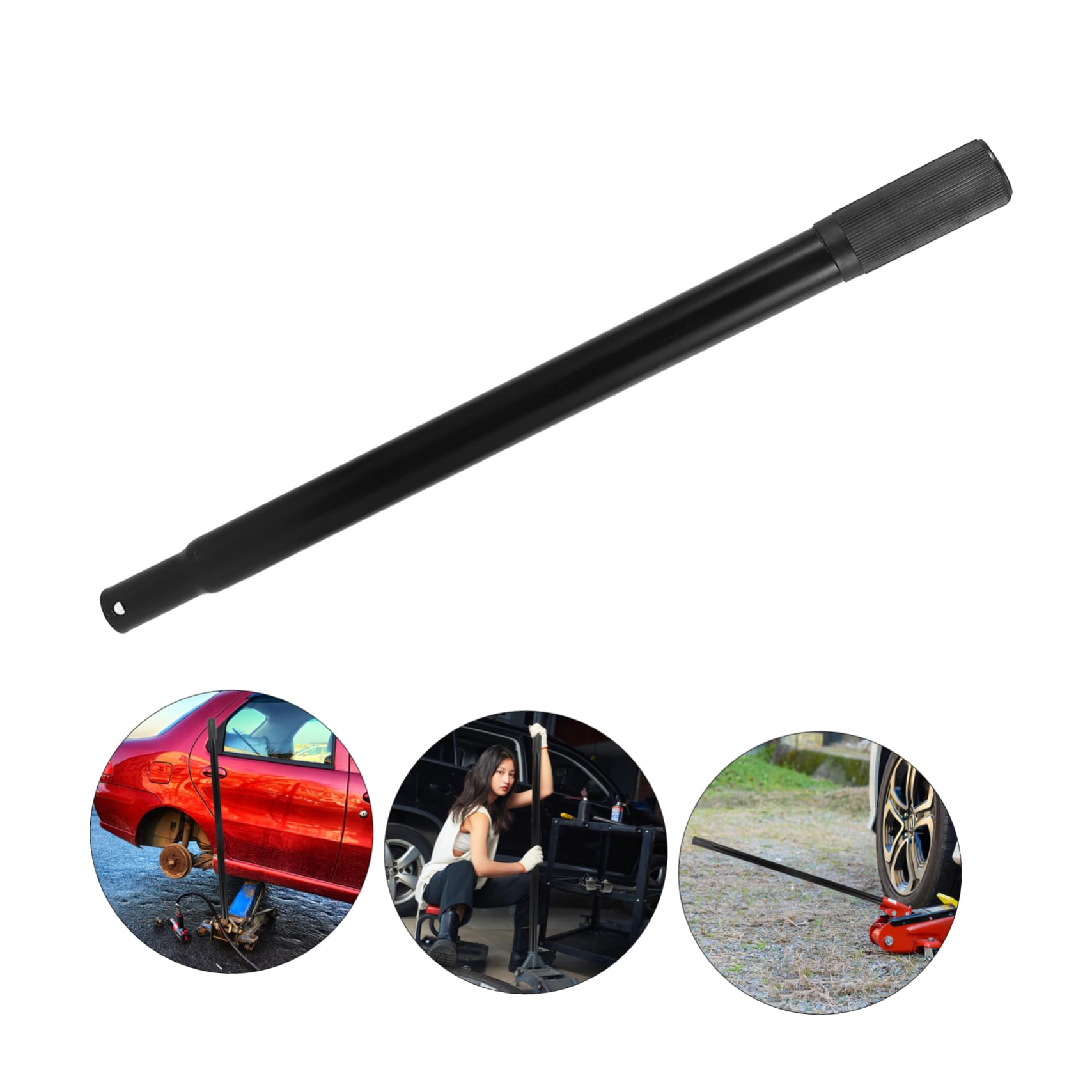 2.5 Ton Floor Jack & 3 Ton Jack Pole - Heavy Duty Car Lift for Garage, Auto Repair