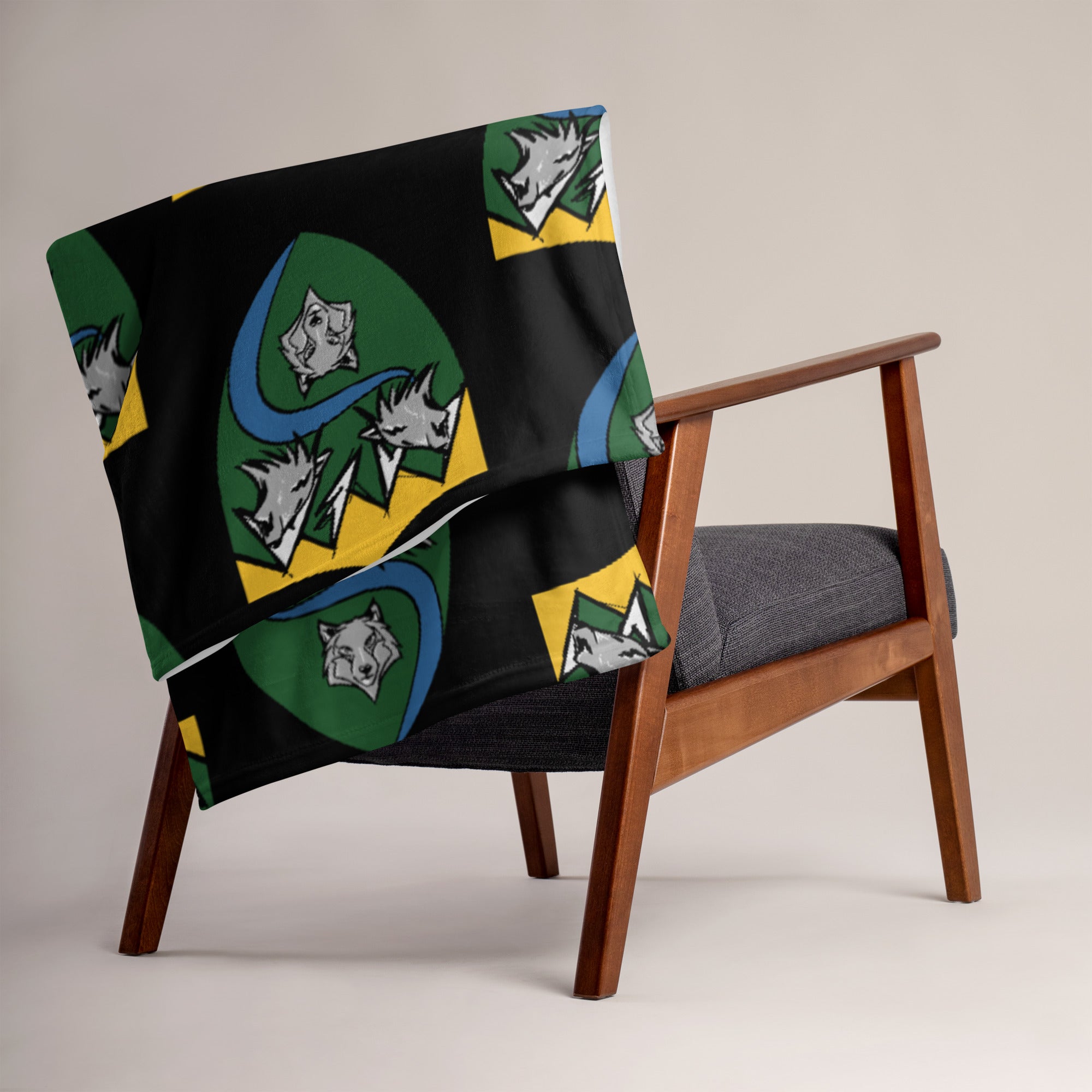 Kenai River RFC Throw Blanket - Soft & Cozy Fleece Blanket for Couch, Bed, Camping - Perfect for Gifts, Home Decor & Outdoor Adventures