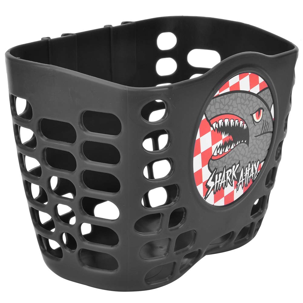 Kids Bike Basket - Black Scooter Basket for Children's Bicycles | Perfect for School, Shopping & Outdoor Adventures