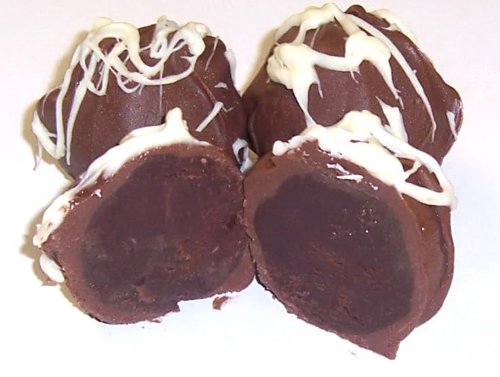 Scott's Cakes Dark Chocolate Truffles Covered in Milk Chocolate - 8 oz Premium Gift Box | Gourmet Dessert for Holidays, Parties & Romantic Gifts