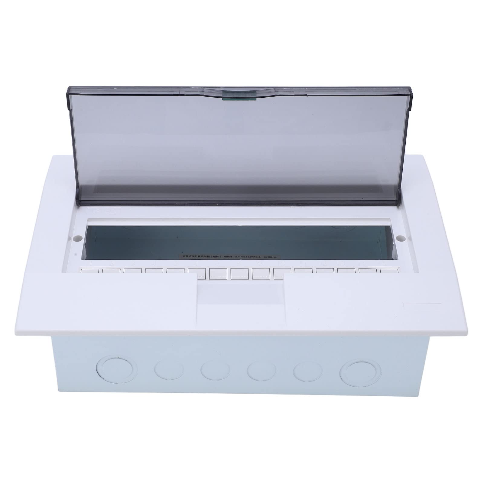 DIN Rail Distribution Junction Box - Easy to Maintain Indoor Electrical Enclosure for Wall Circuits | Improves Work Efficiency | Perfect for Home, Office & Industrial Electrical Installations