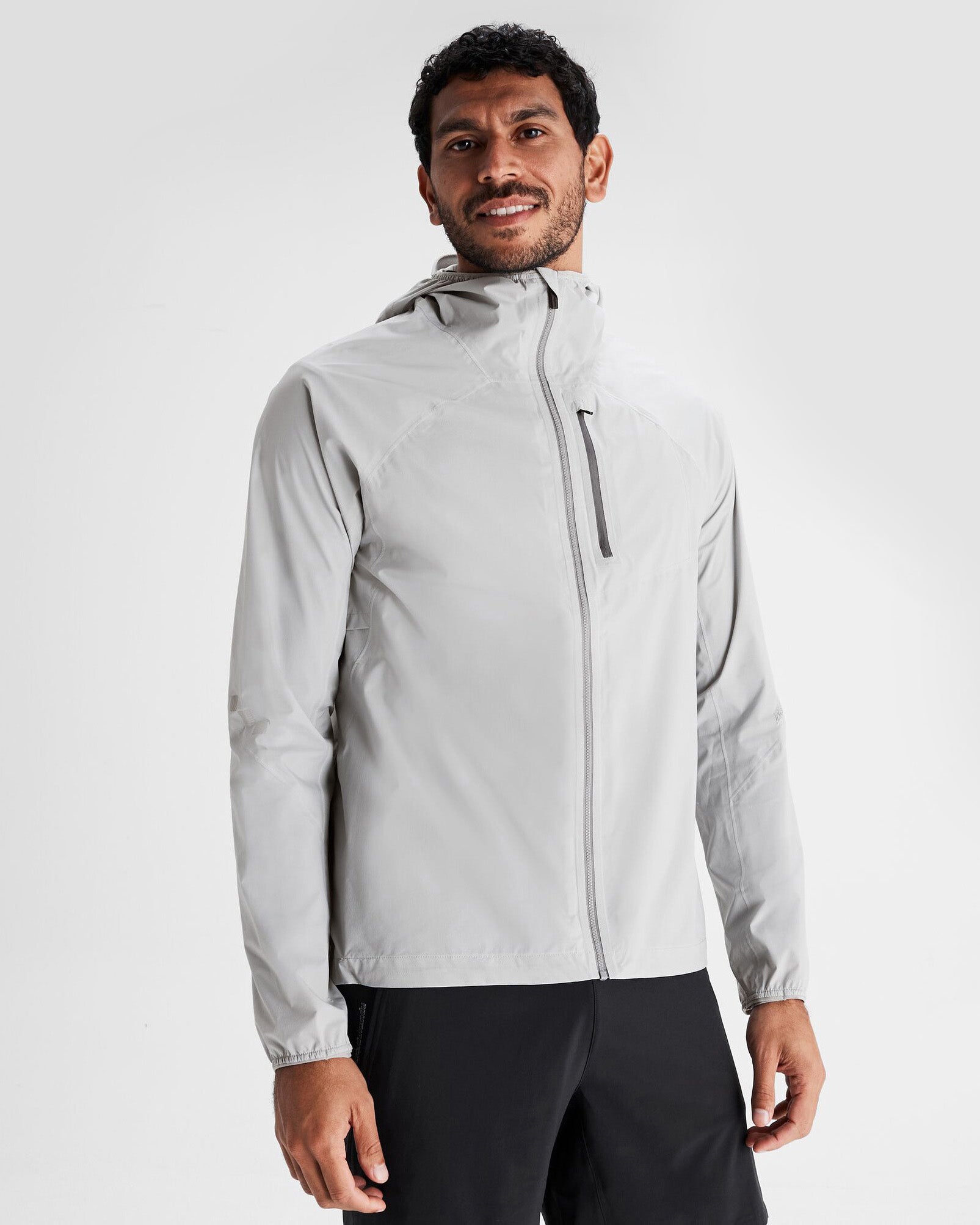 Men's Seeker 2.5L Waterproof Rain Jacket - Steel Grey | Lightweight Windbreaker for Hiking, Camping & Outdoor Activities